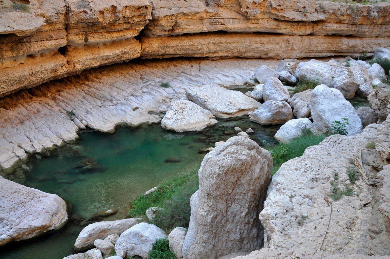 Trekking nella gola di Wadi Shab