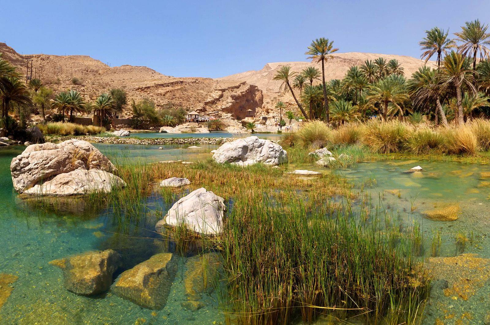 Le piscine naturali di Wadi Bani Khalid