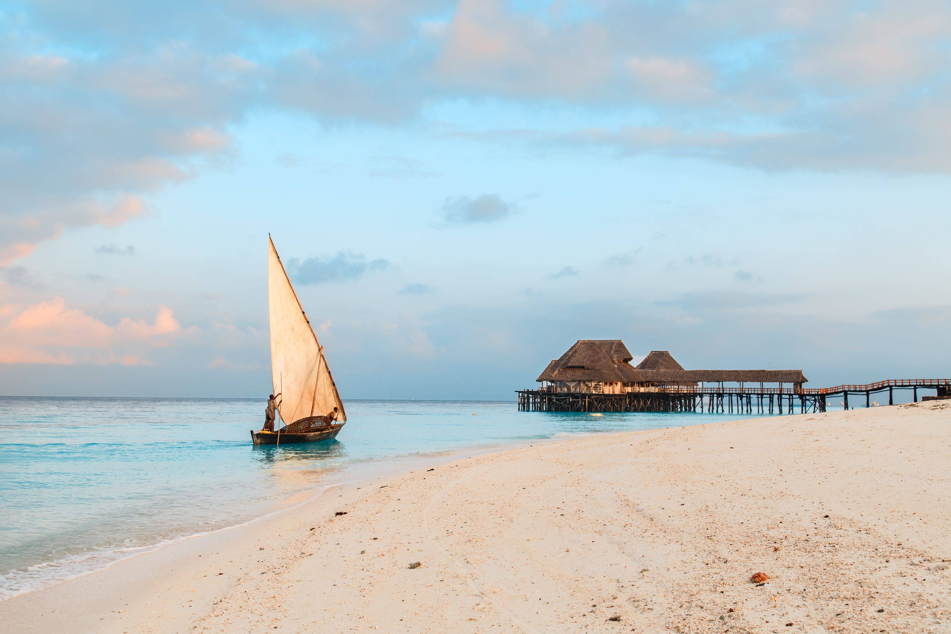 Relax sulla meravigliosa spiaggia di Zanzibar