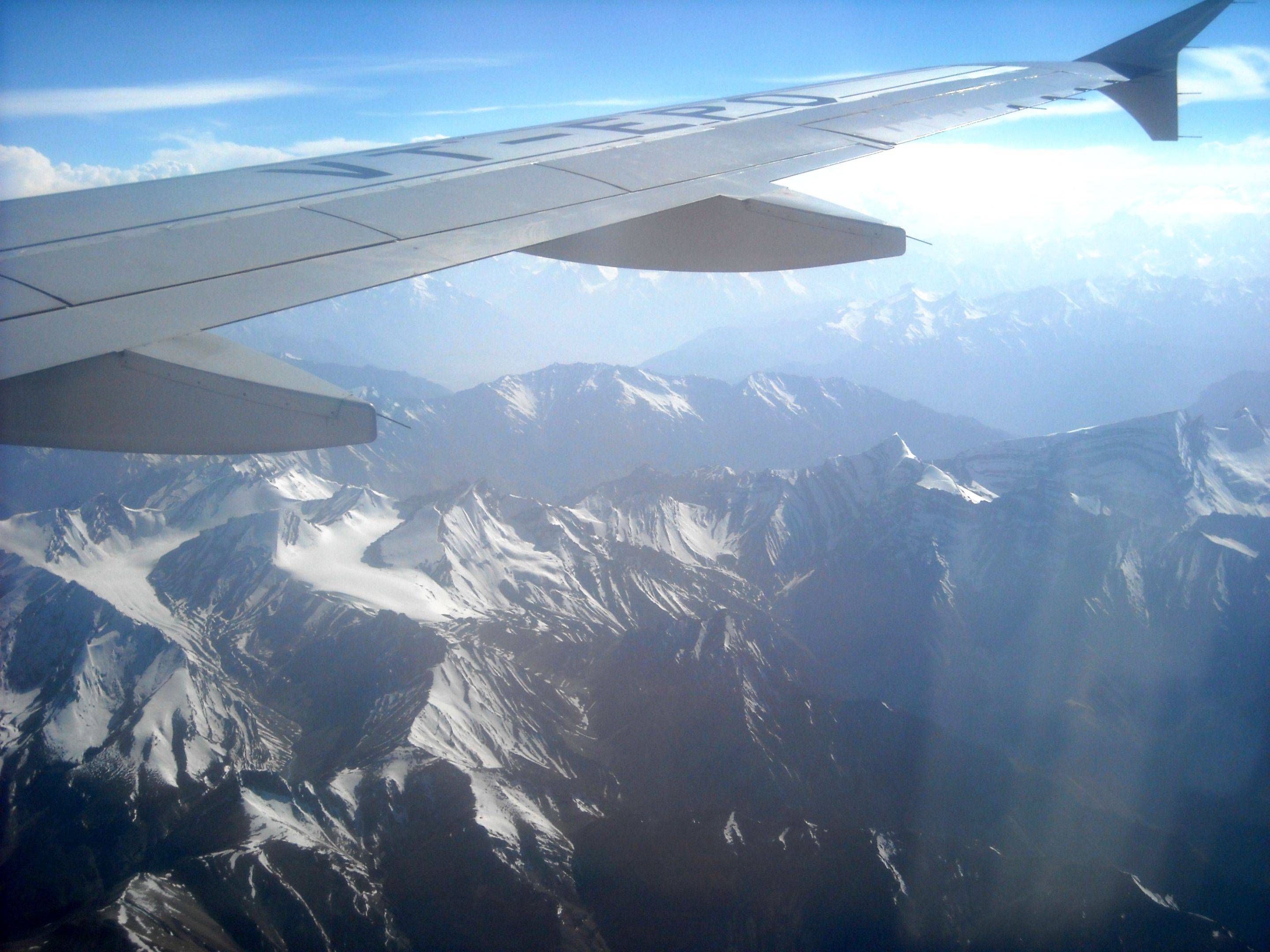 Vol pour le Ladakh