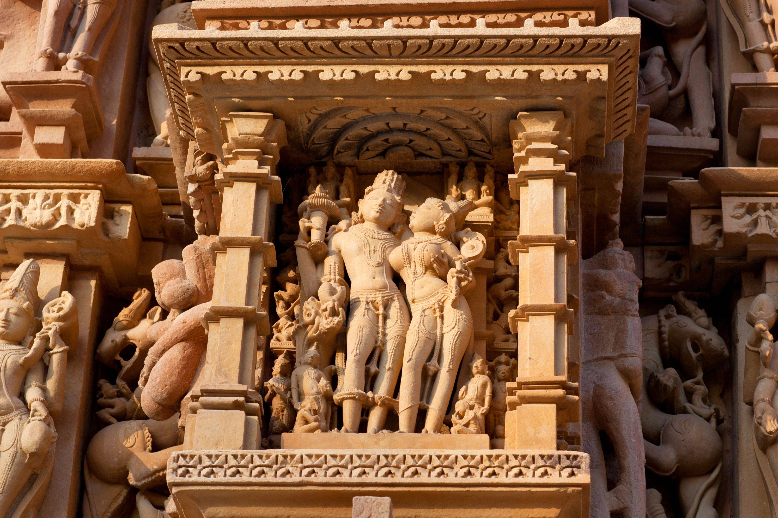 Los templos de Orchha y los de Khajuraho 