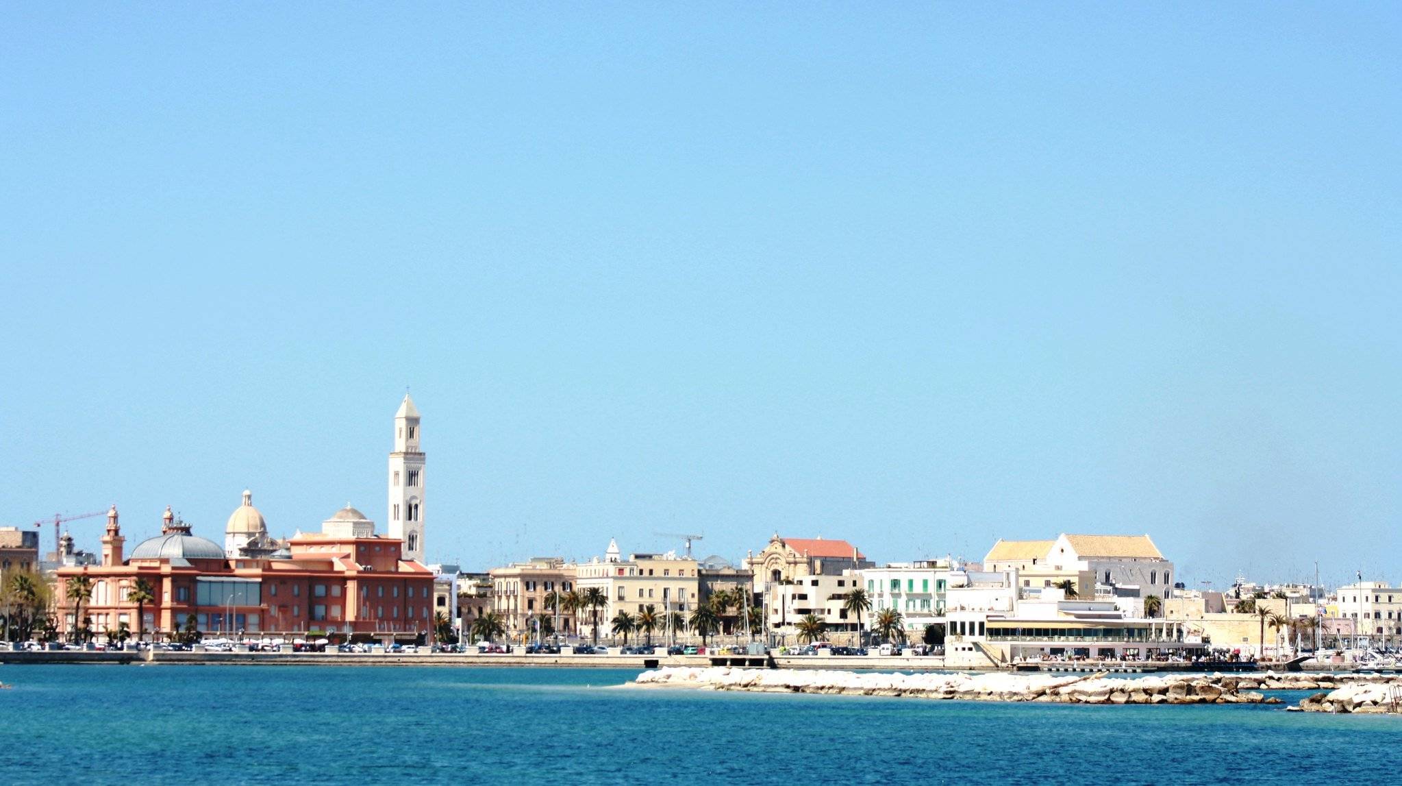 La ciudad costera de Bari