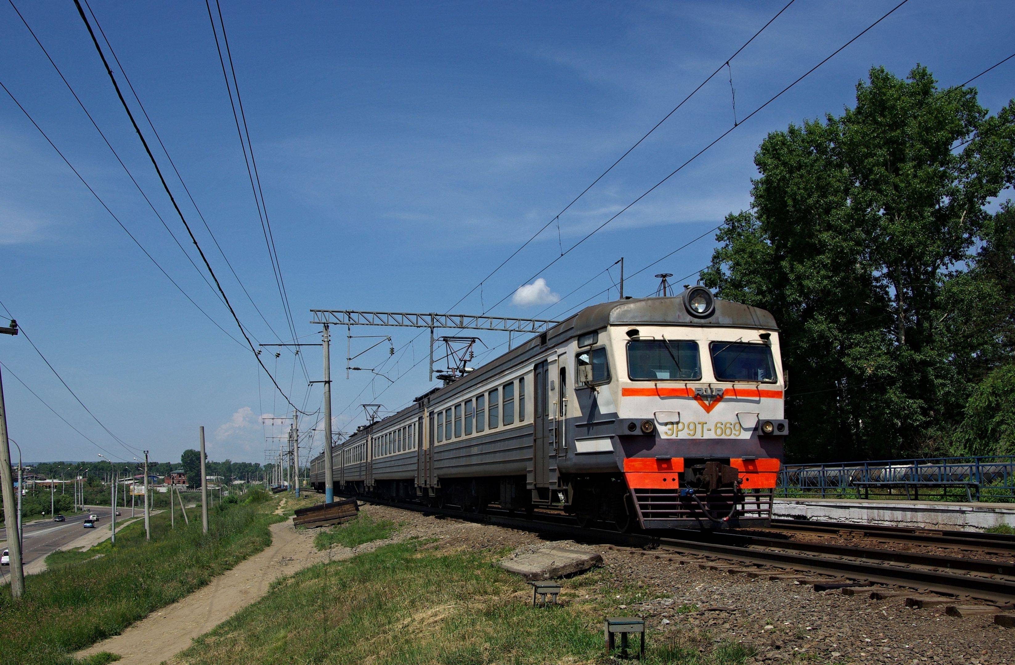 En tren hasta ​Jabárovsk