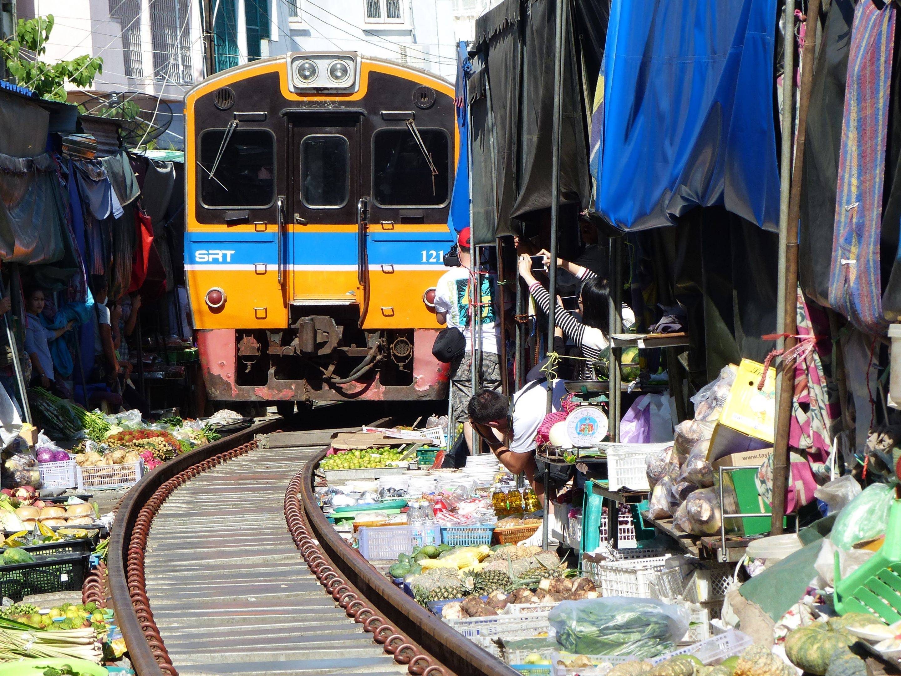 Bangkok, mercados flotantes tradicionales