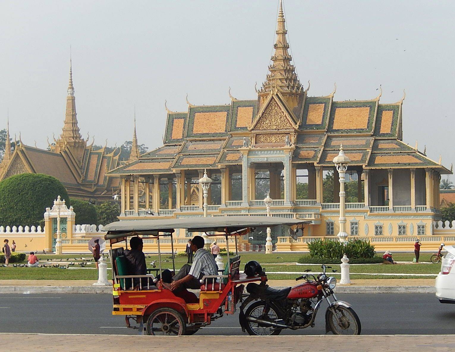 Route vers la capitale Phnom Penh