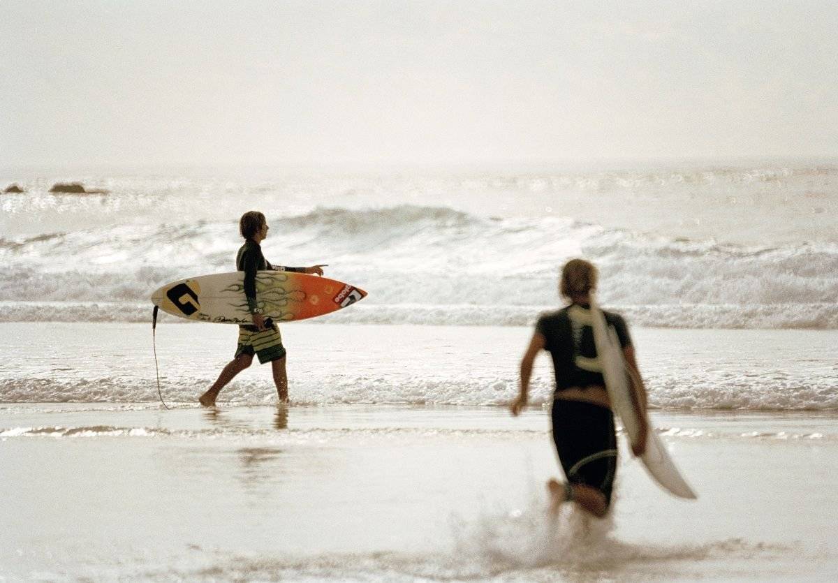 Séance de surf sur les vagues de Bondi Beach