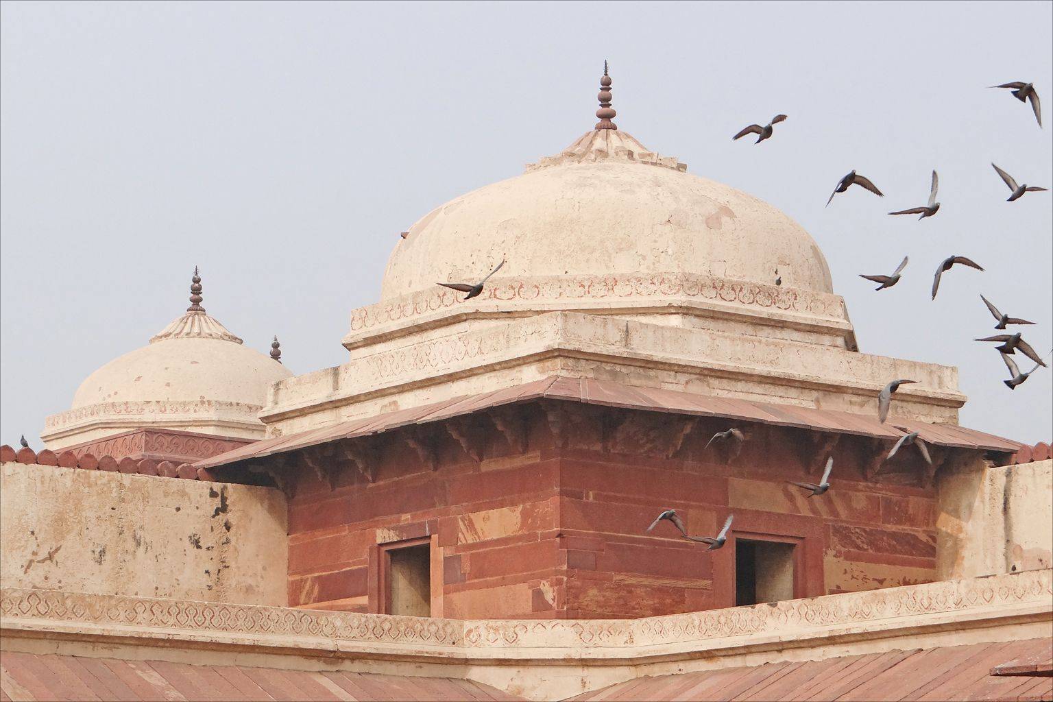 Visita di Fatehpur Sikri e arrivo ad Agra 