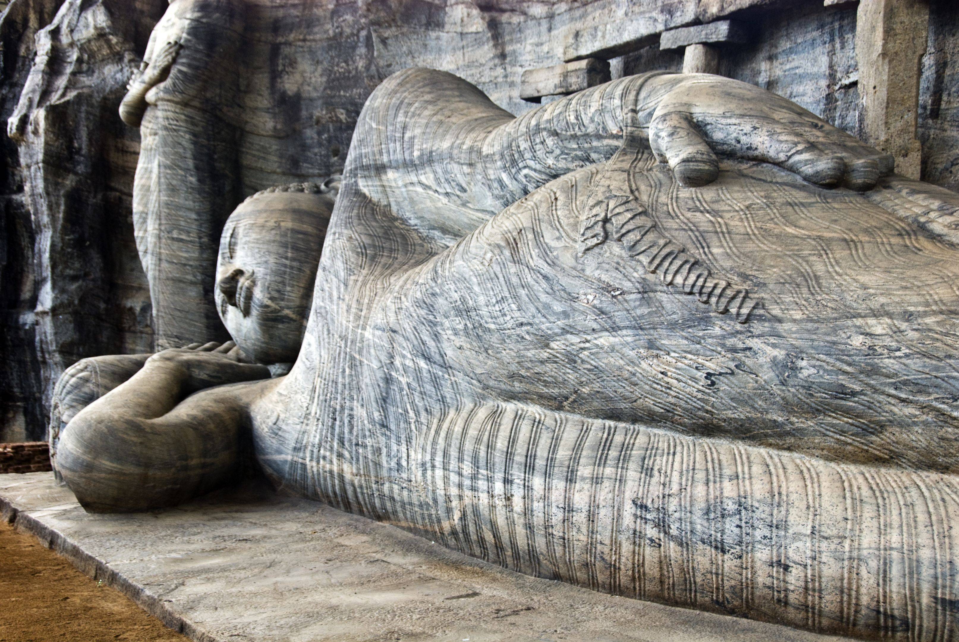 Les ruines de Polonnaruwa en VTT