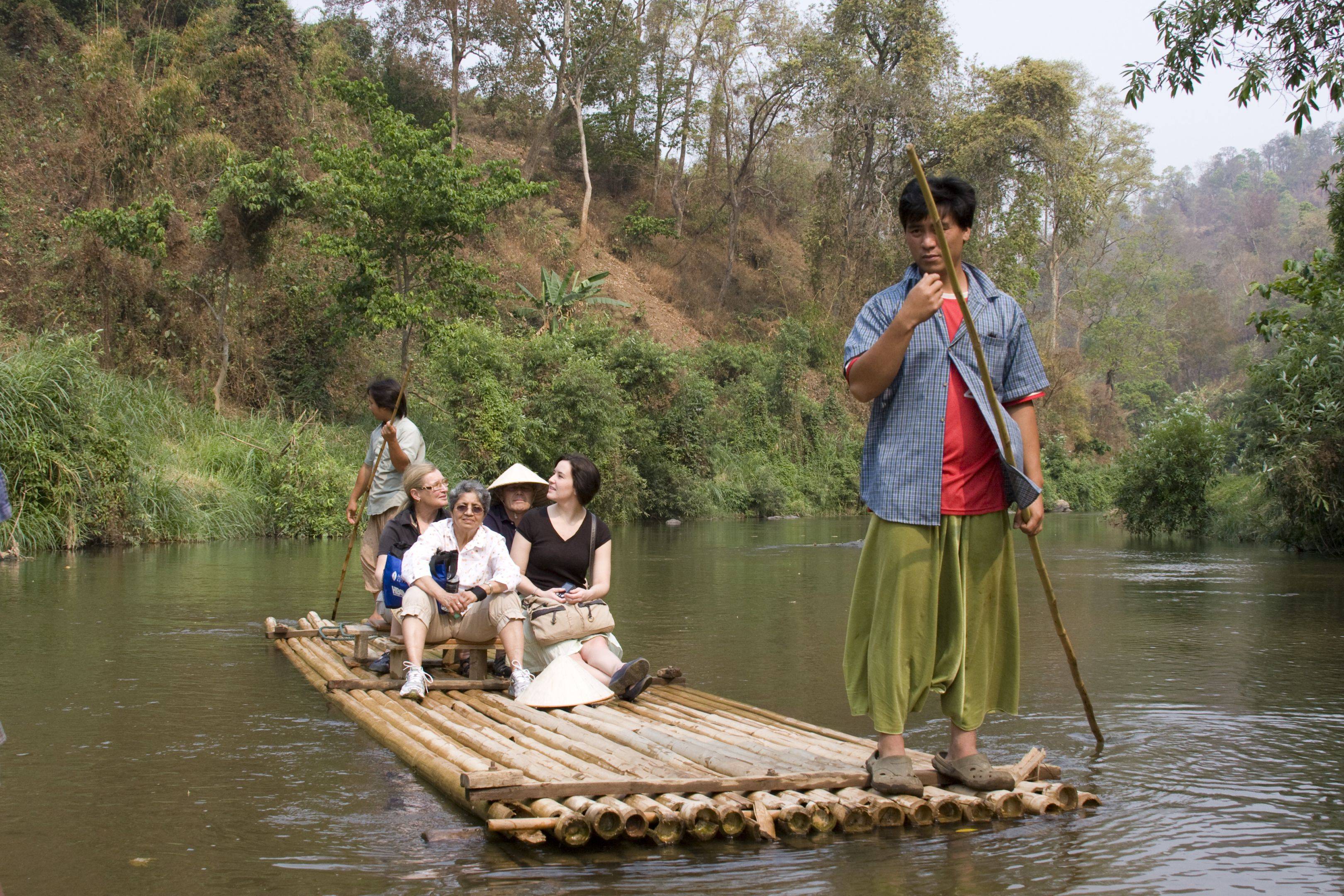 Bambus Rafting