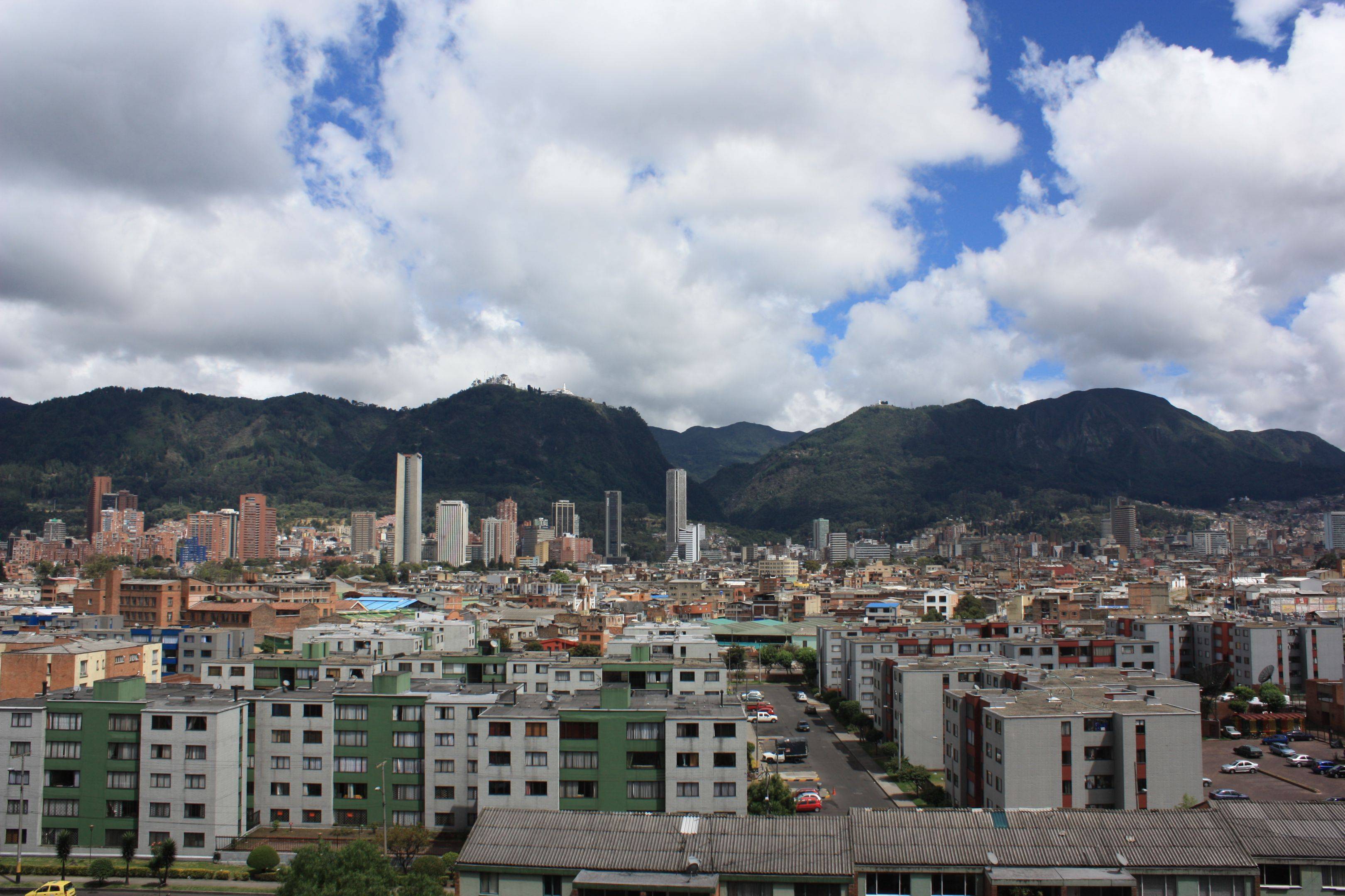 Arrivée à Bogota