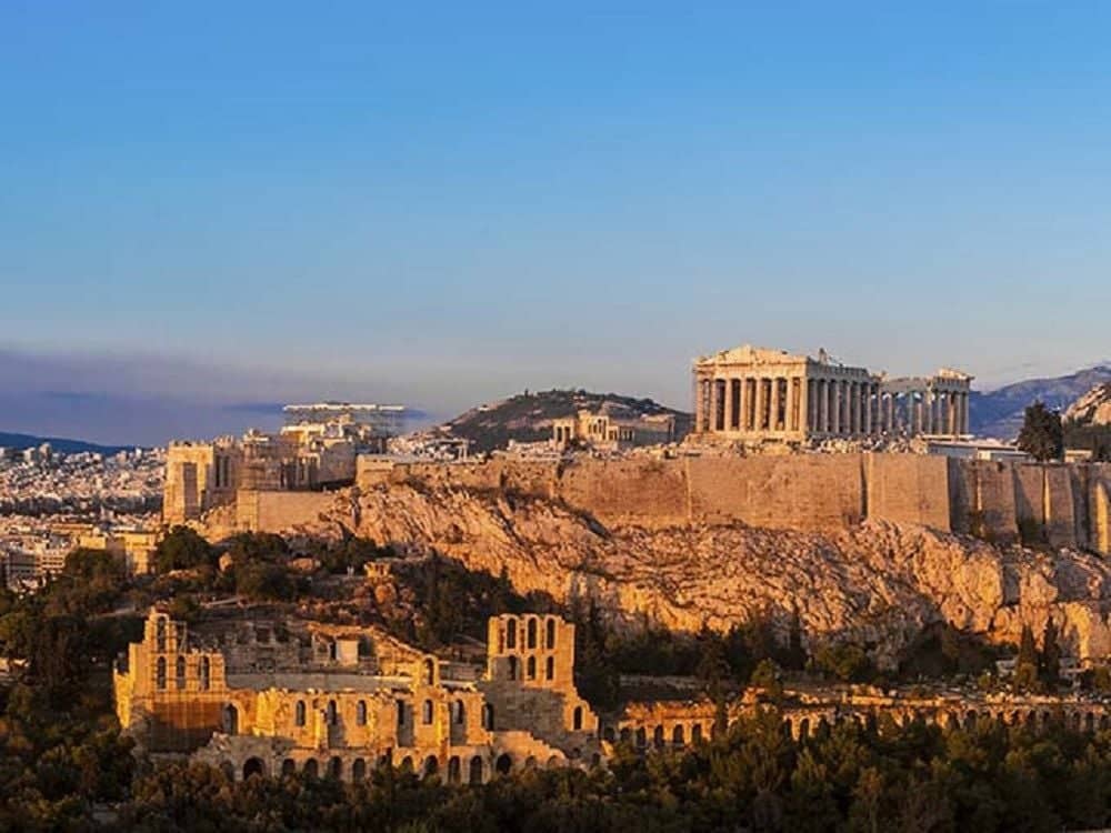 Visite d'Athènes et de l'Acropole