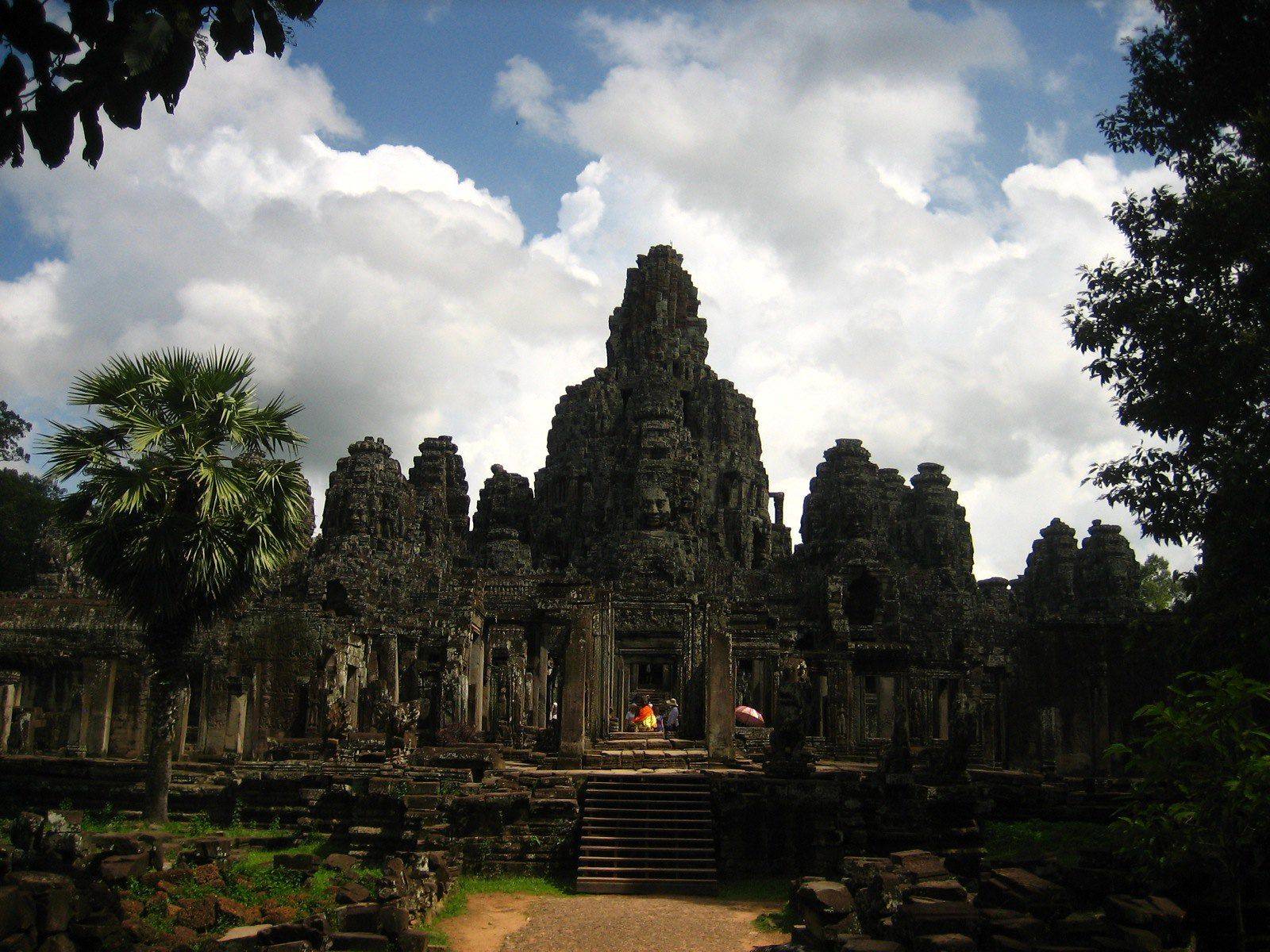 La cité d'Angkor Thom à vélo