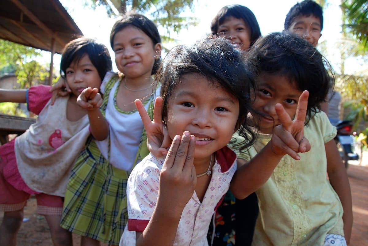 À l'école des Khmers dans le Kulen