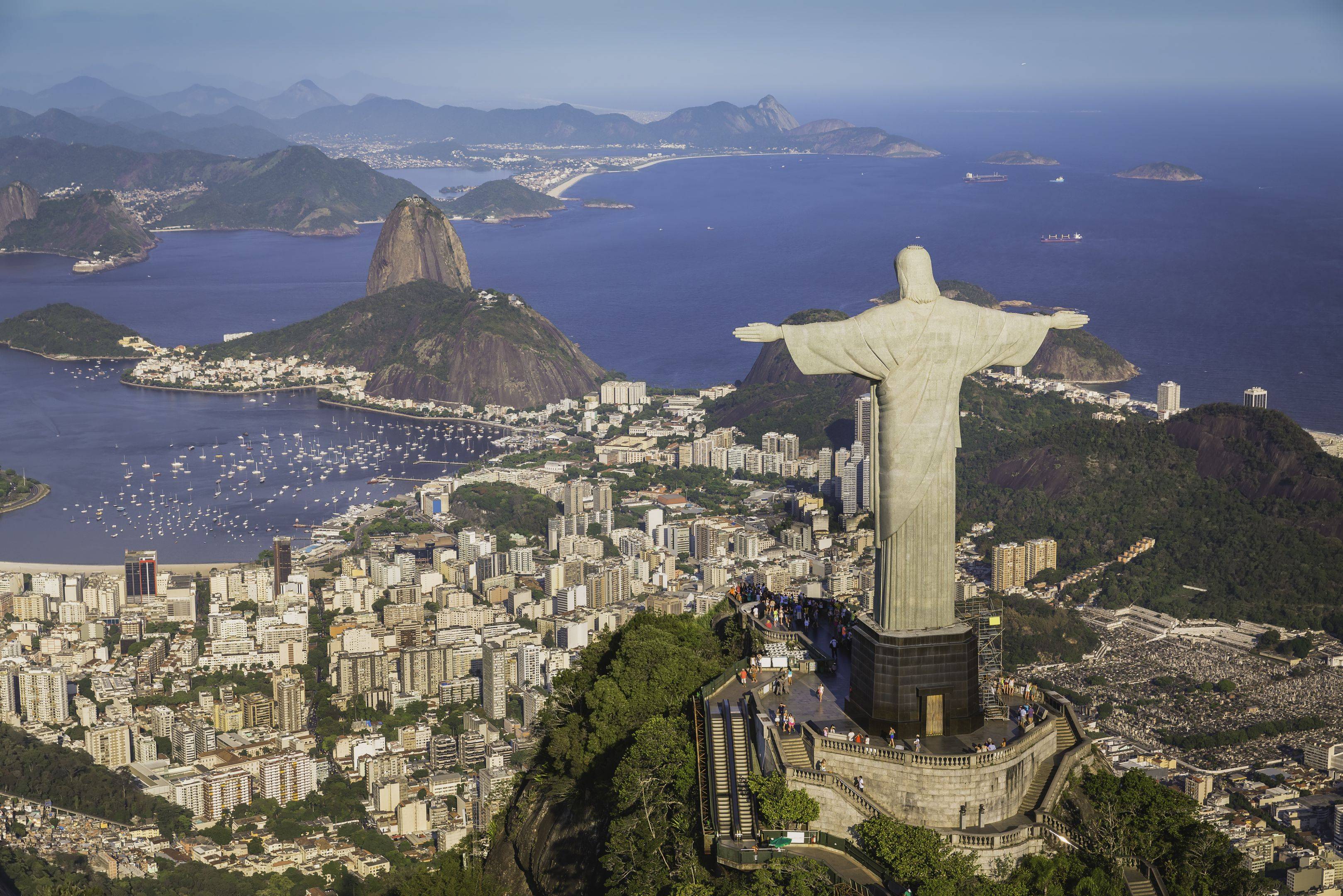 Rio aus der Vogelperspektive 