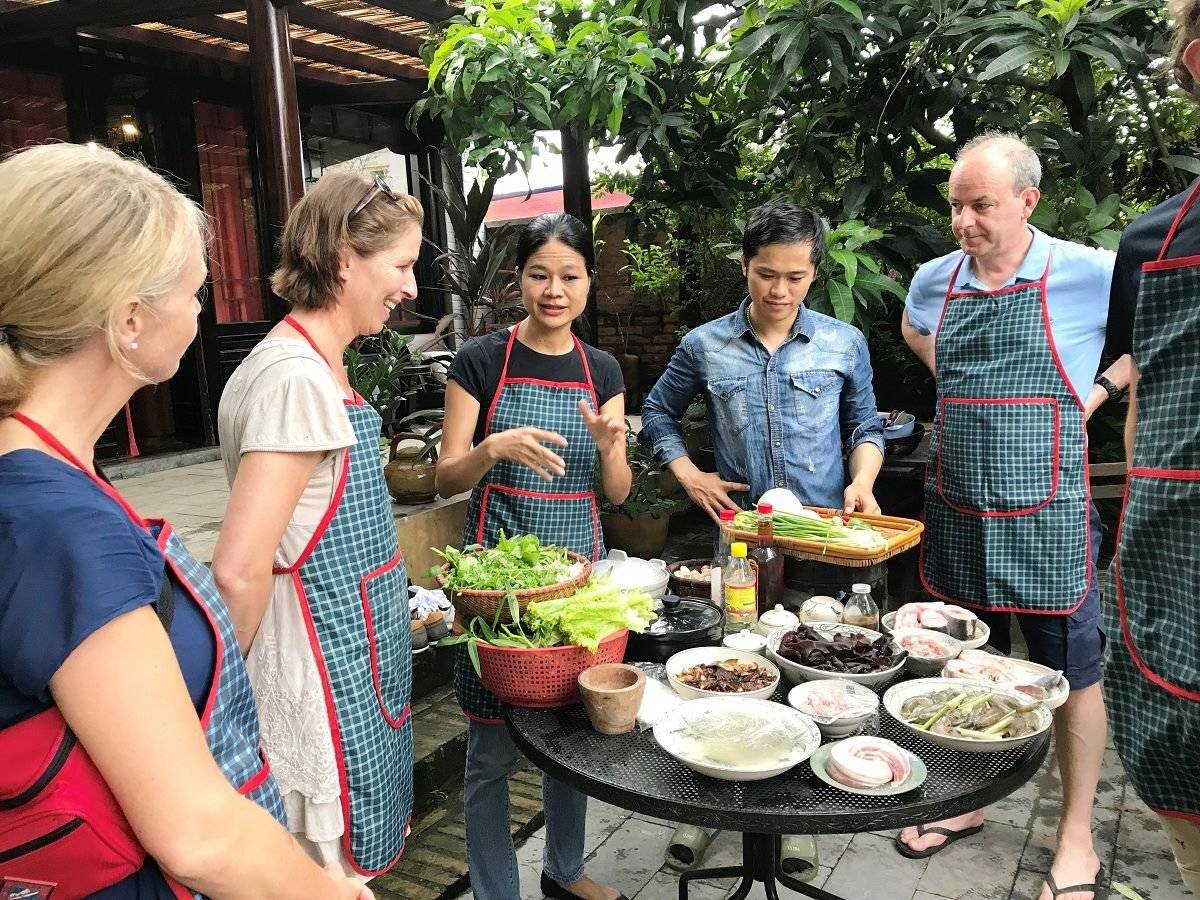 Visite d'Hanoï à scooter et cours de cuisine vietnamienne