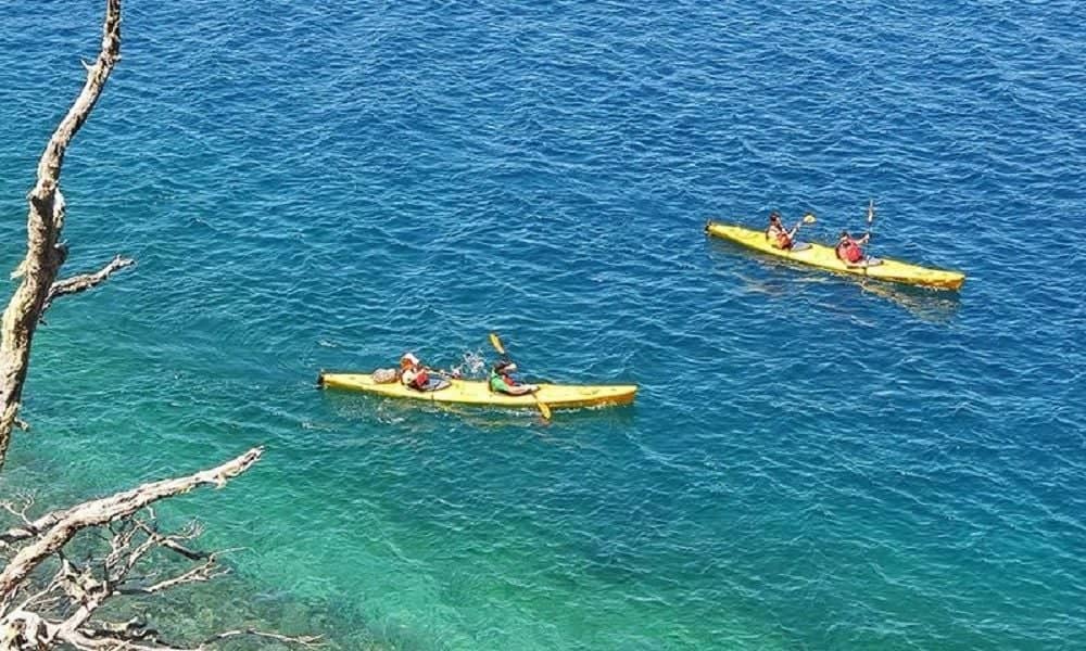 Randonnée et kayak sur les eaux du lac Gutiérrez