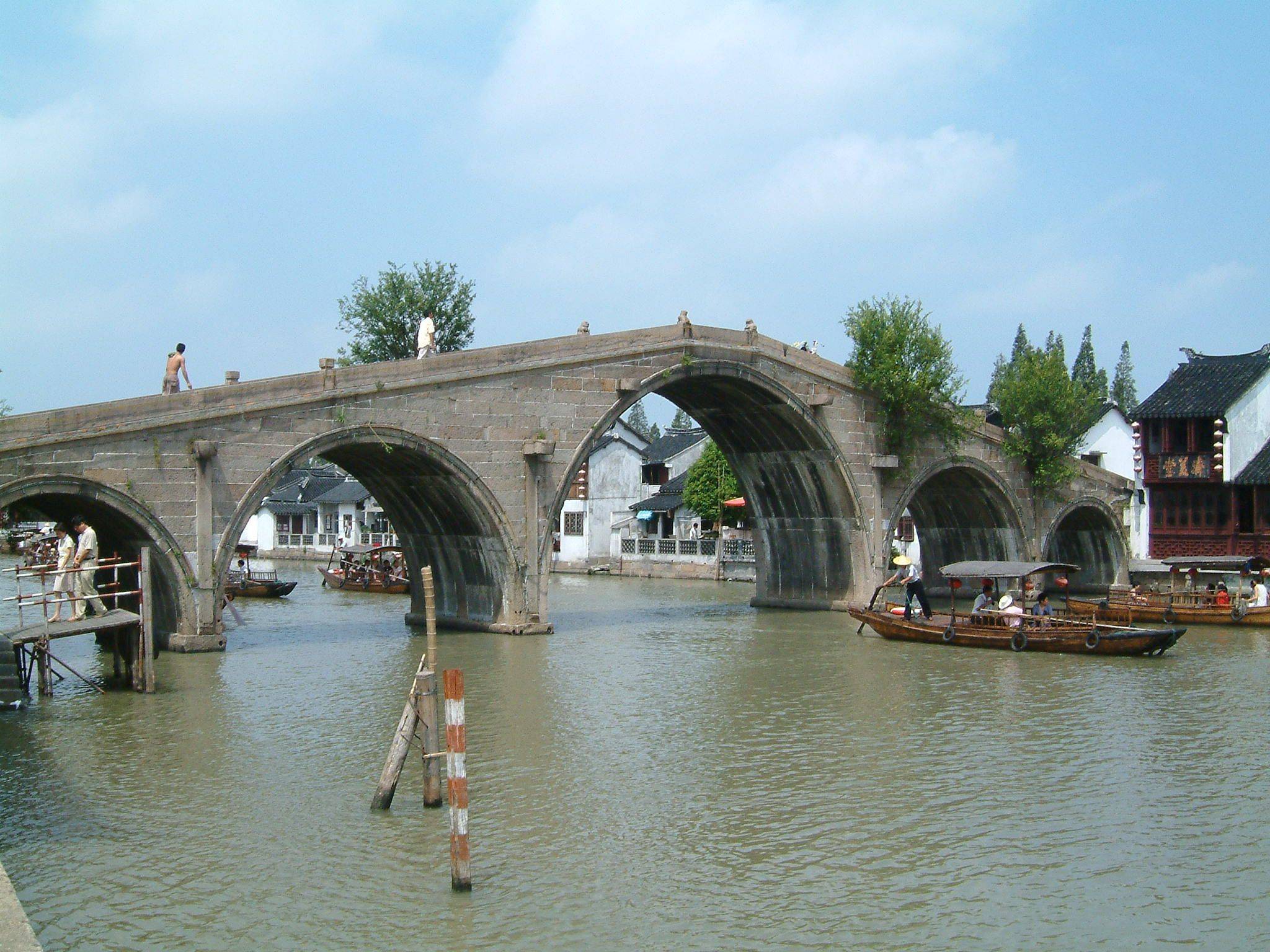 La ville d'eau ​Zhujiajiao 
