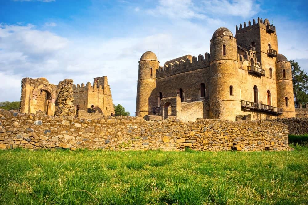 Visite du château de Gondar et des différents sites historiques