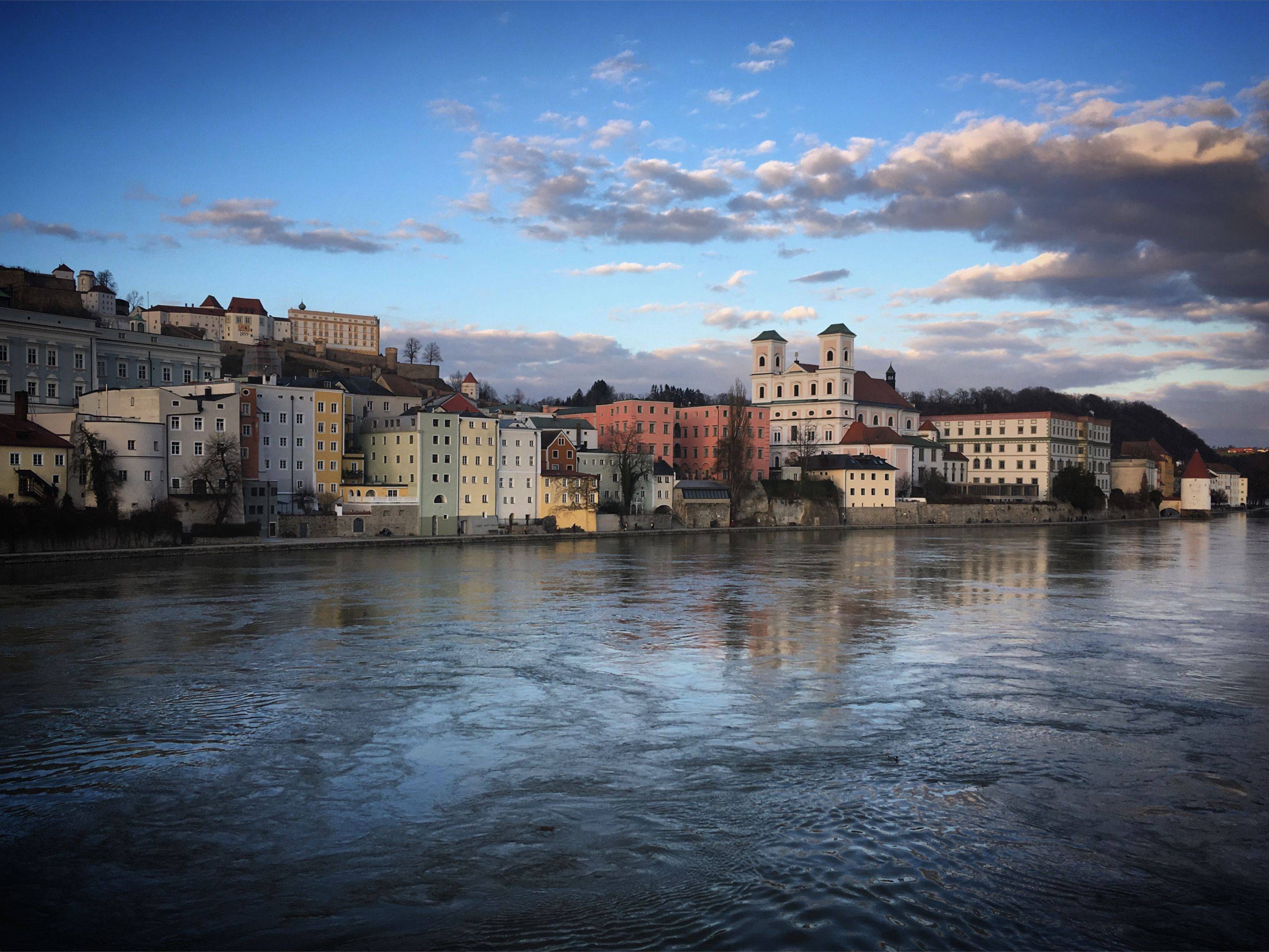 Arrivée individuelle à Passau