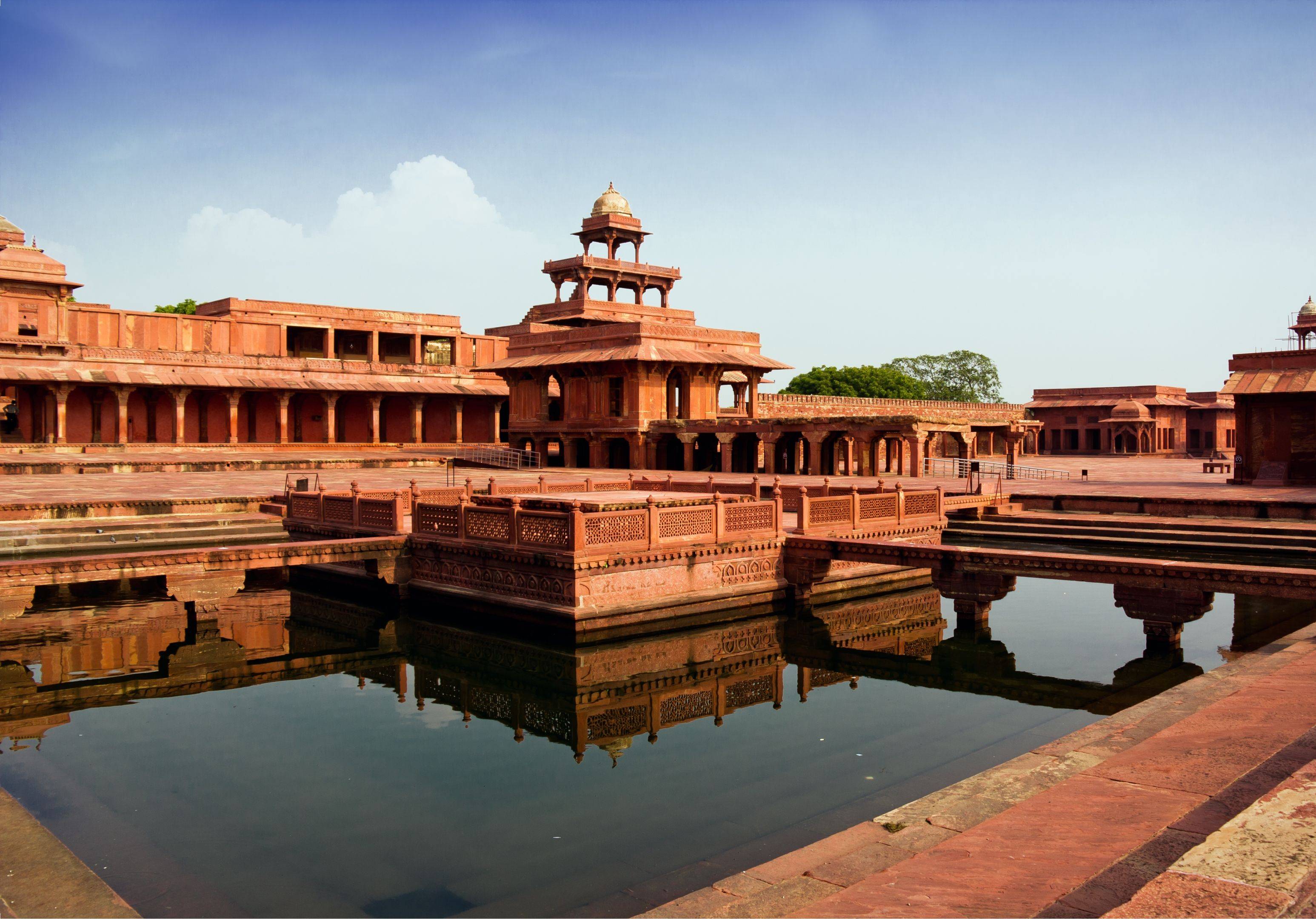 Partenza per Agra e visita di Fatehpursikri