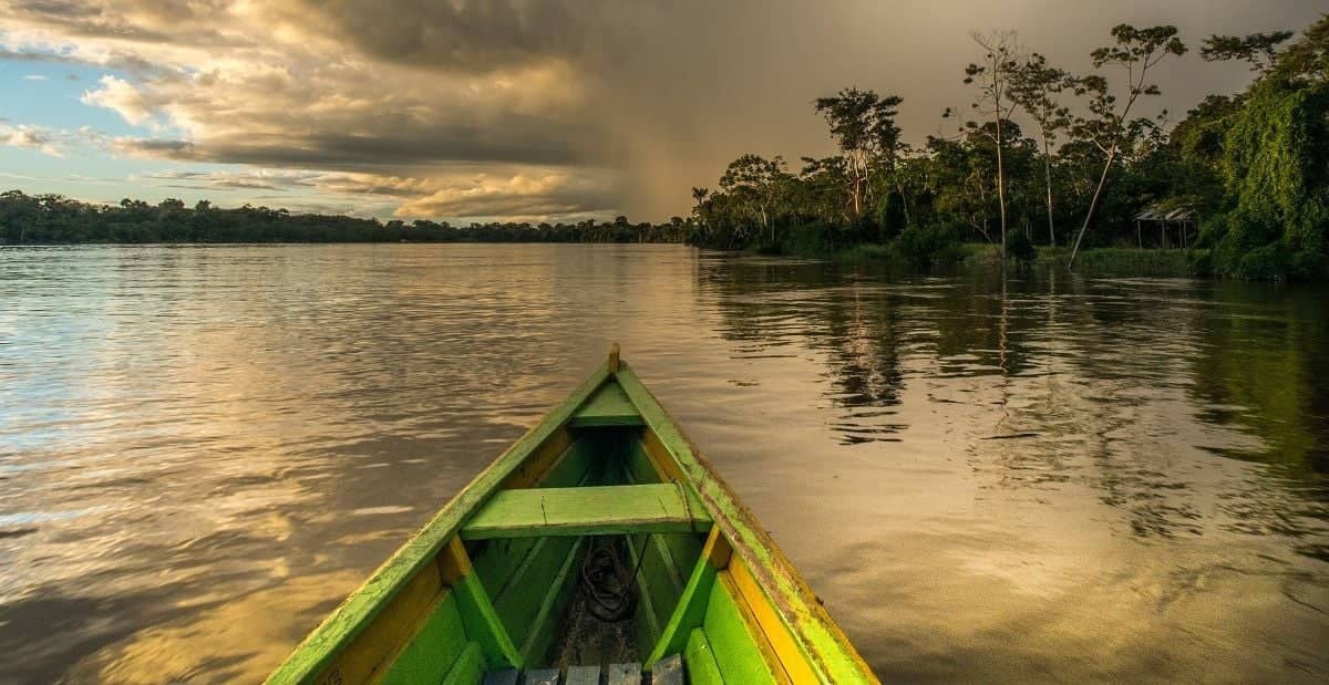 Le coeur de l'Amazonie dans un lodge local