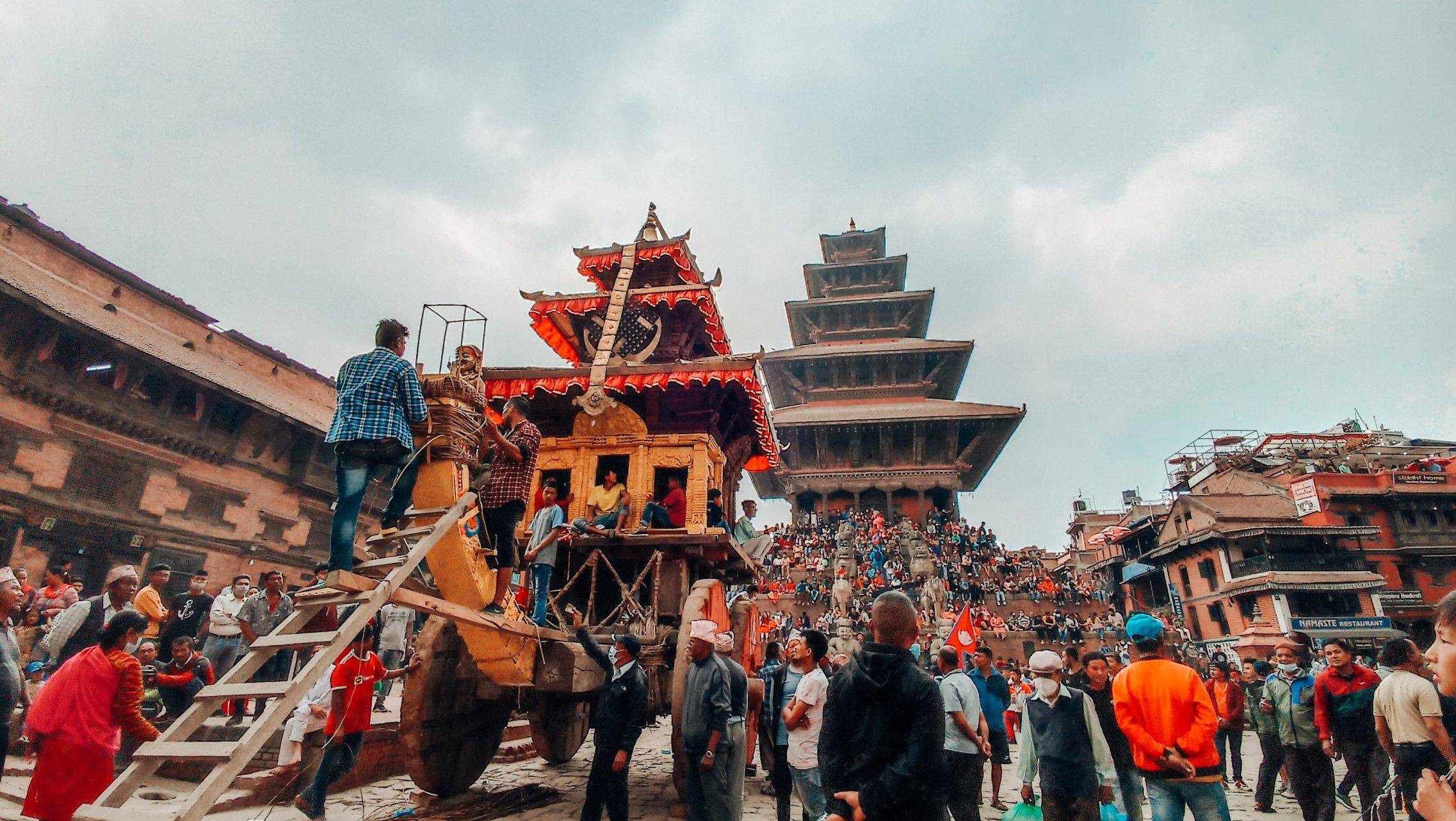 Ankunft in Kathmandu