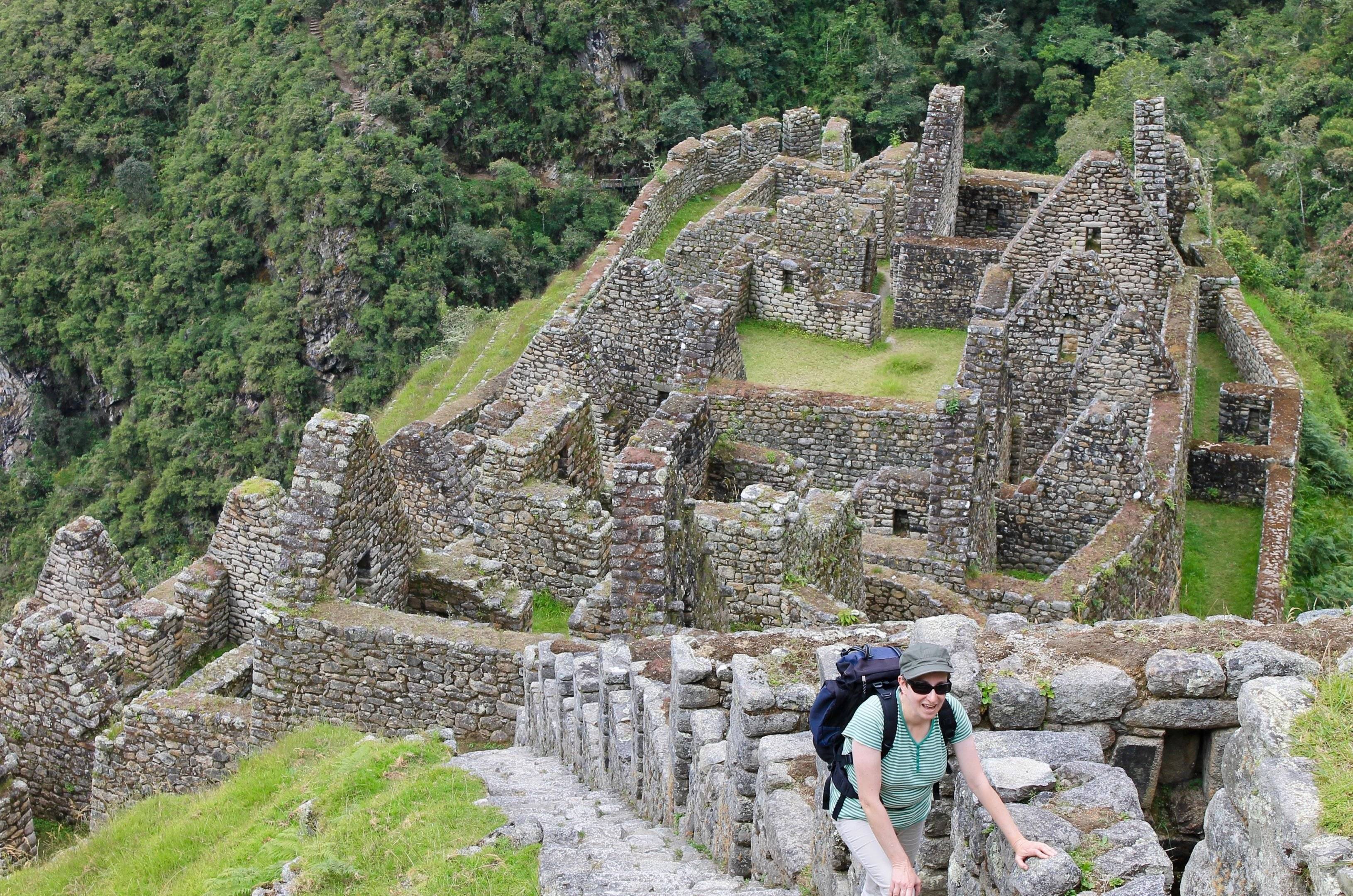 Camino inca de un día hacia Machu Picchu