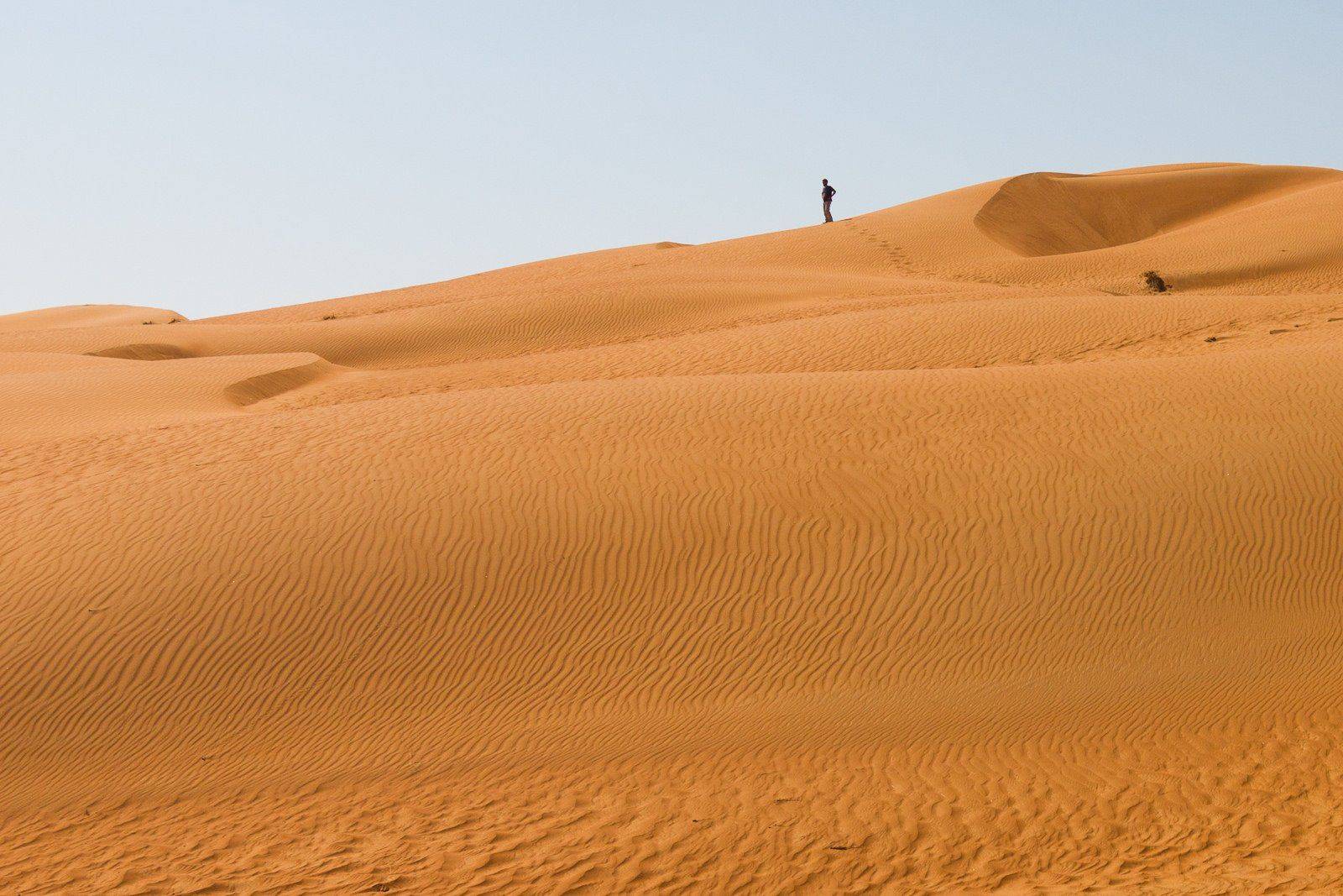 Tra le dune verso Rub Al Khali