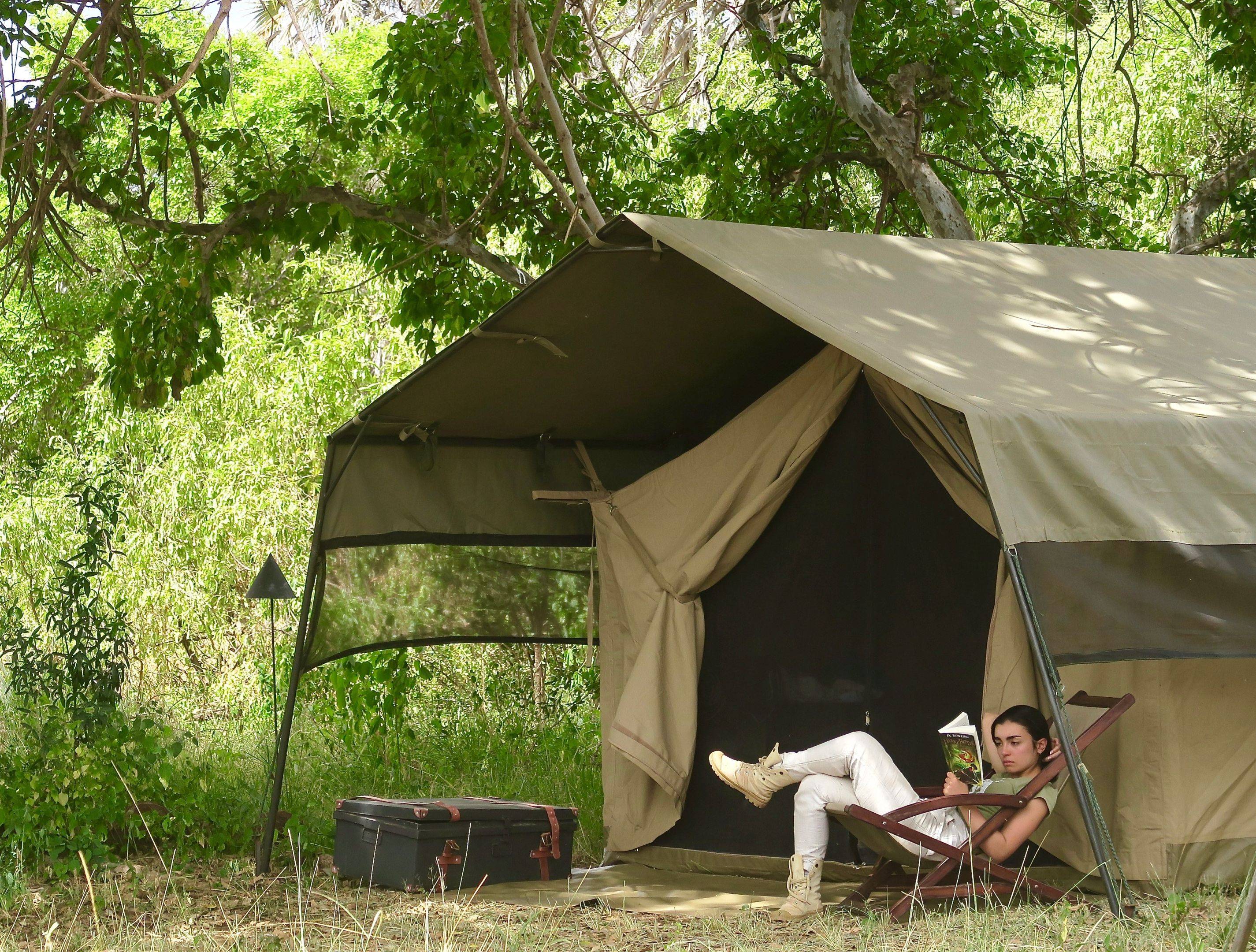Alla scoperta dello Tsavo Ovest in campo tendato mobile