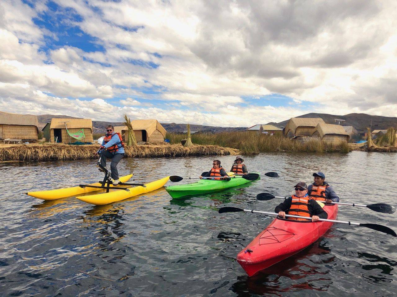 Découverte du Lac Titicaca en kayak
