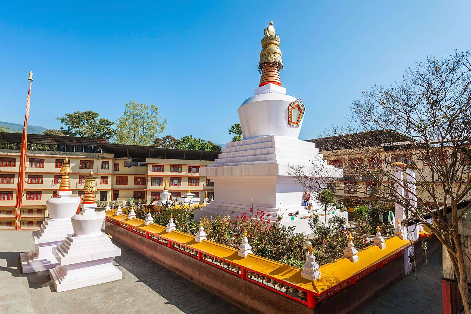 Monastère et pépinière à Kalimpong