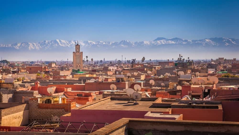 Ankunft in Marrakech