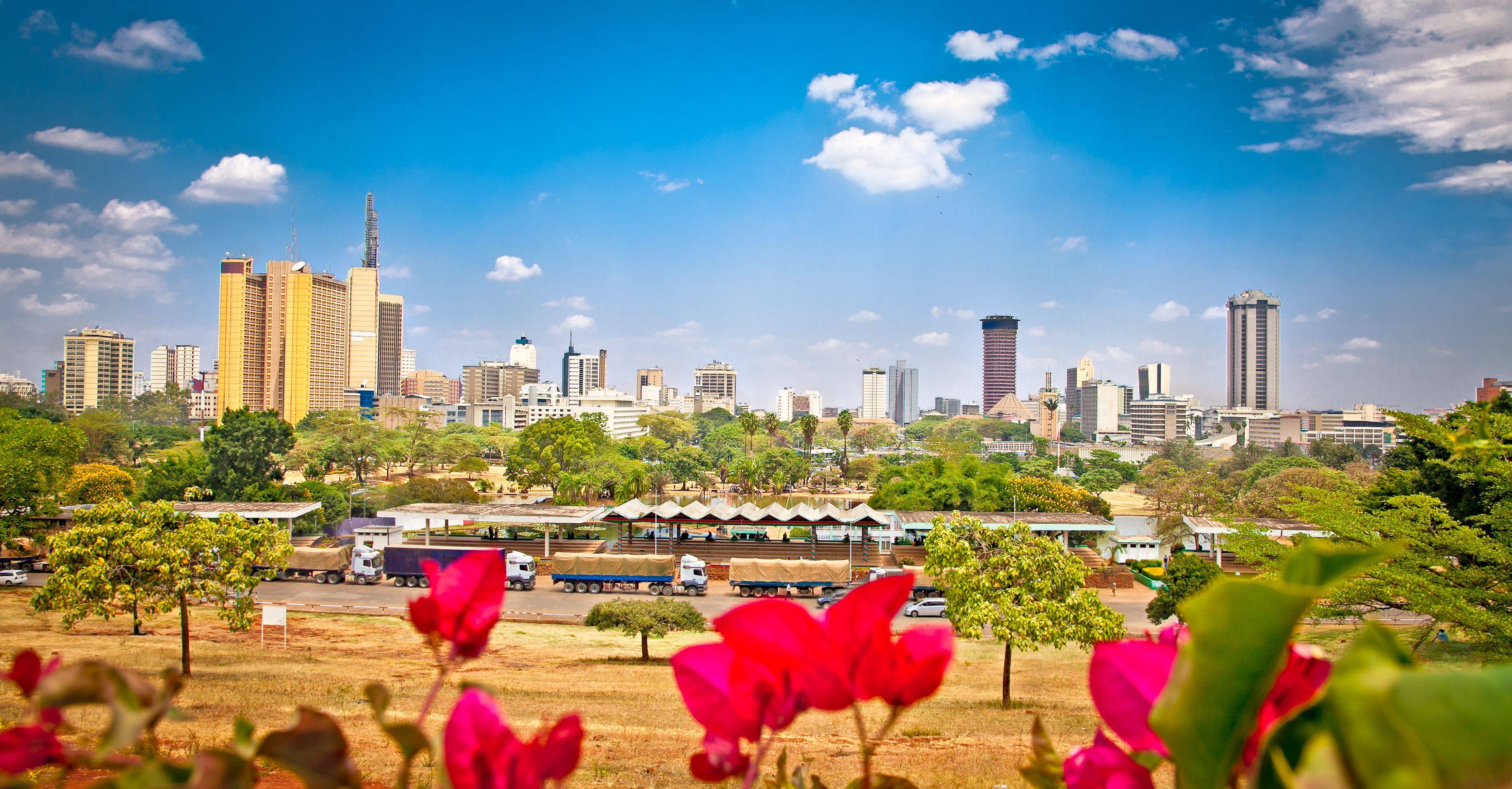 Vertrek vanaf Nairobi