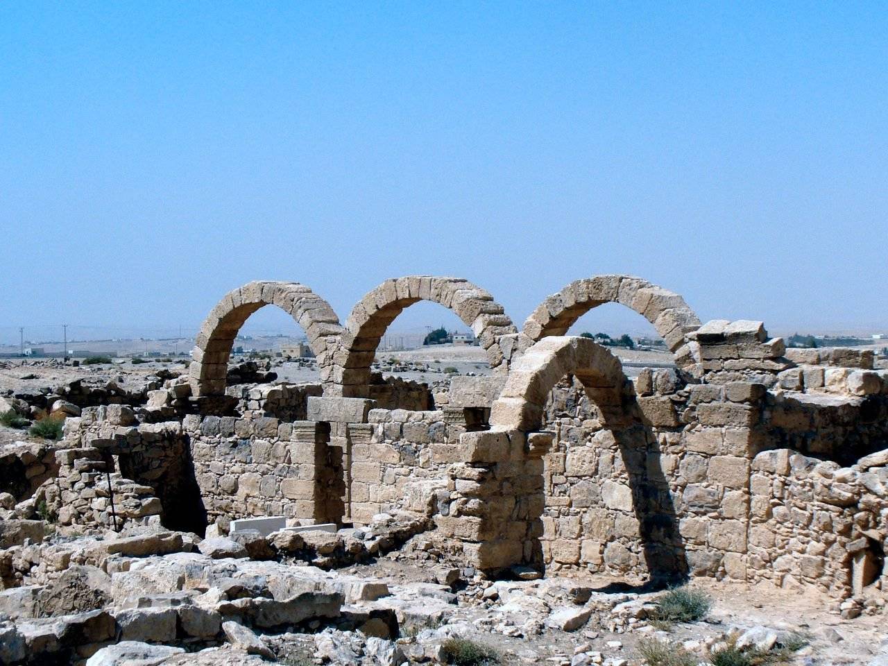 Römische, byzantinische und islamische Ruinen