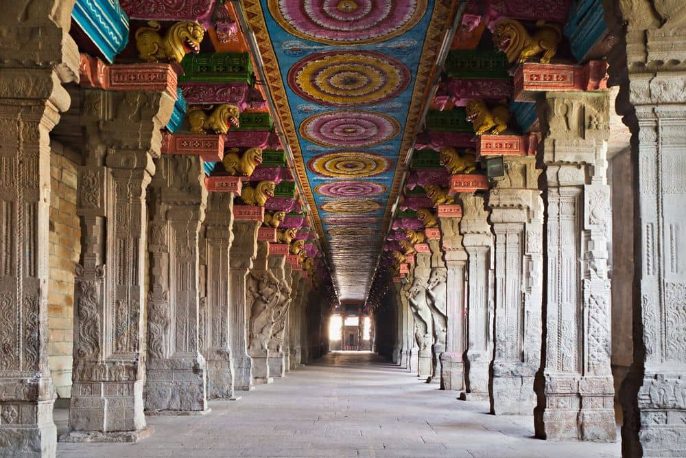 La antigua villa de Madurai