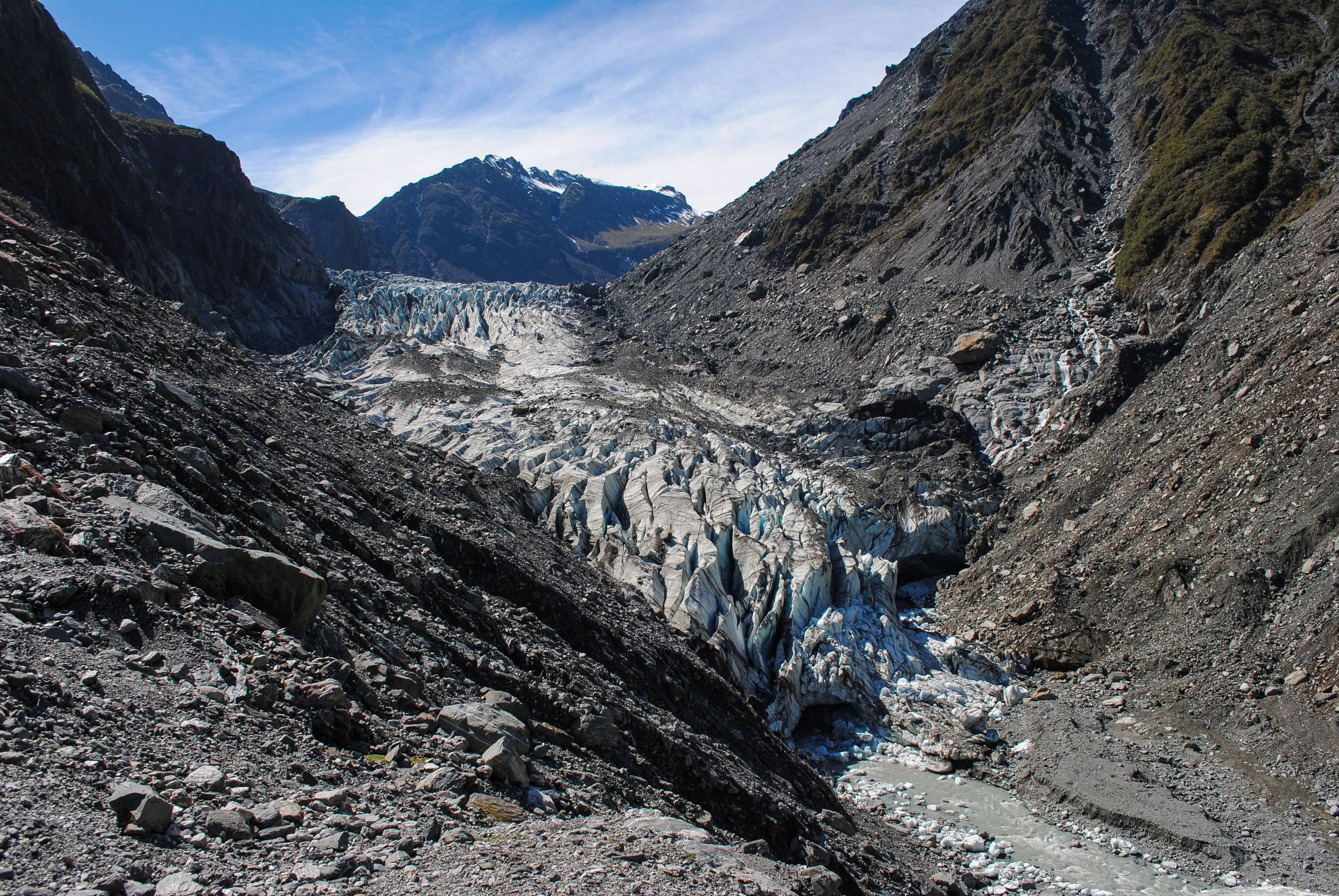 Presencia la grandeza del glaciar Franz Josef 
