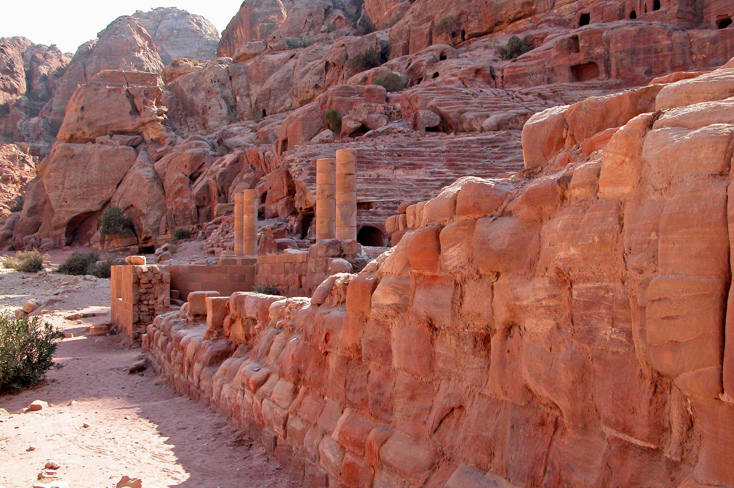 Die reiche Kultur der Nabatäer in Petra