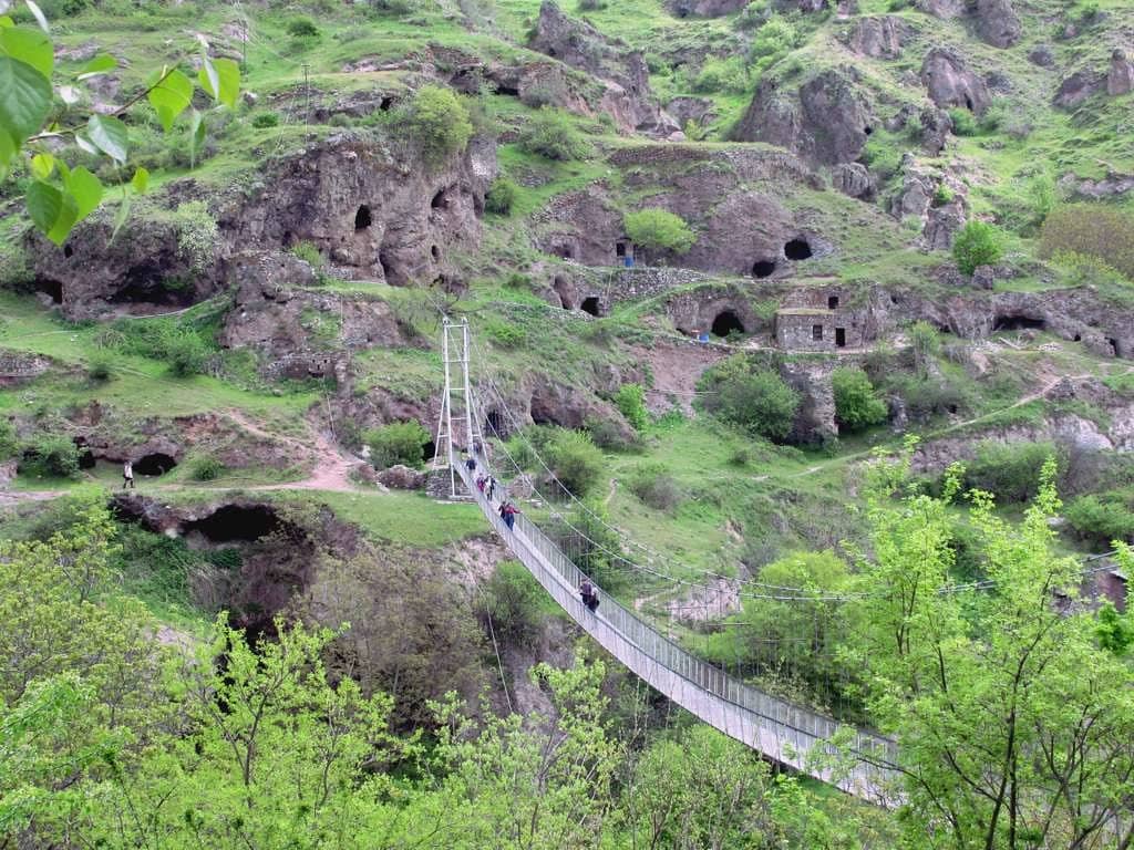 El pueblo de cuevas Khndzoresk