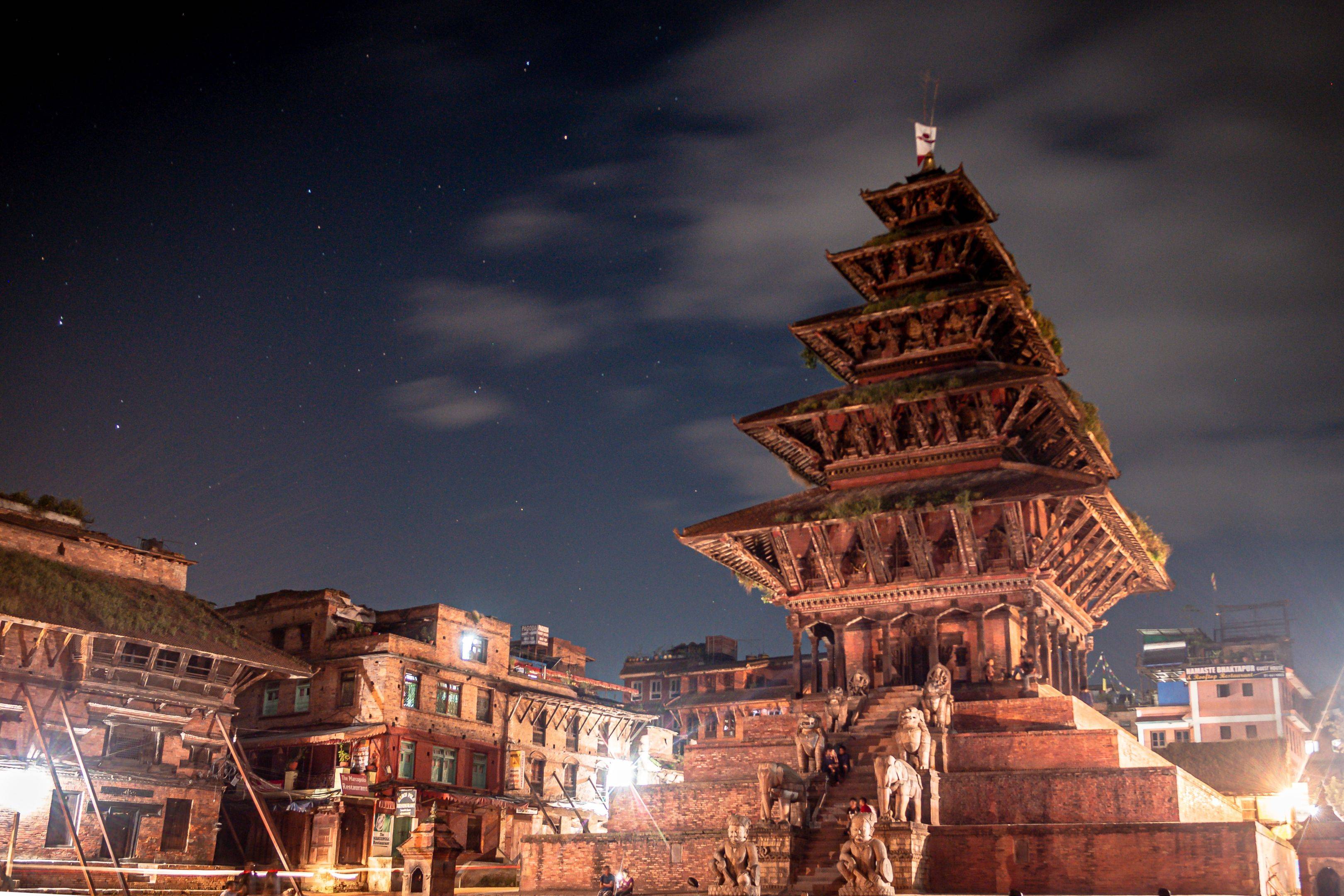Bhaktapur prima di rientrare a Kathmandu