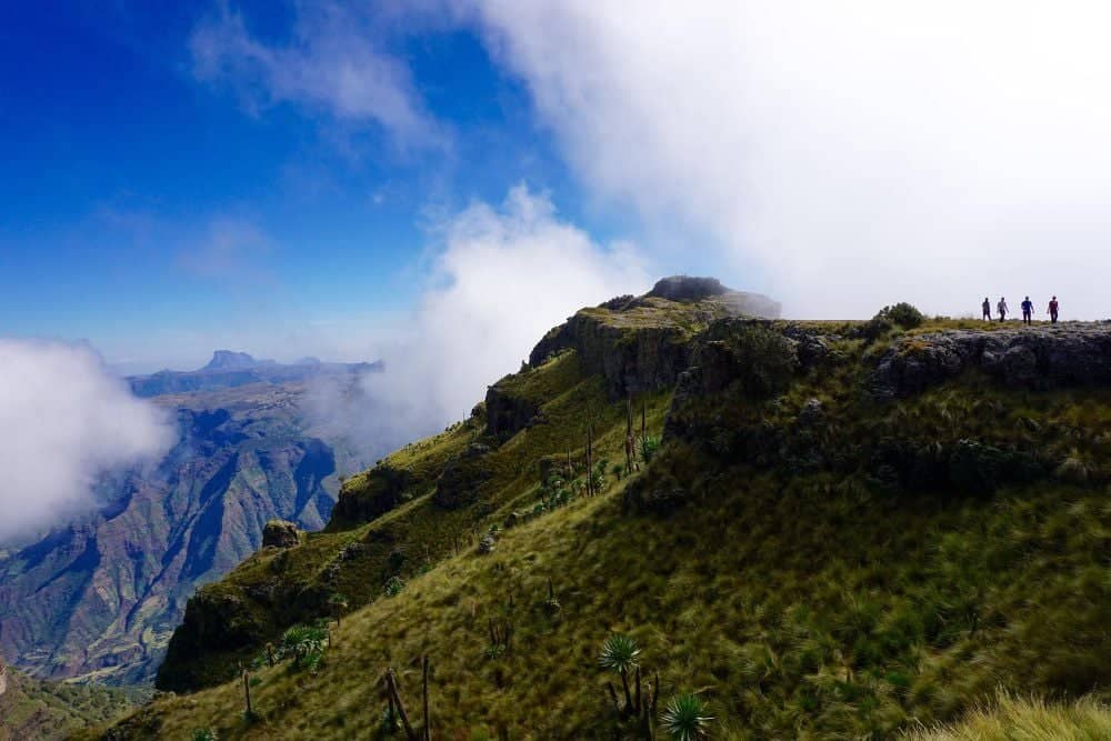 Ras Dashen - höchster Gipfels Äthiopiens 
