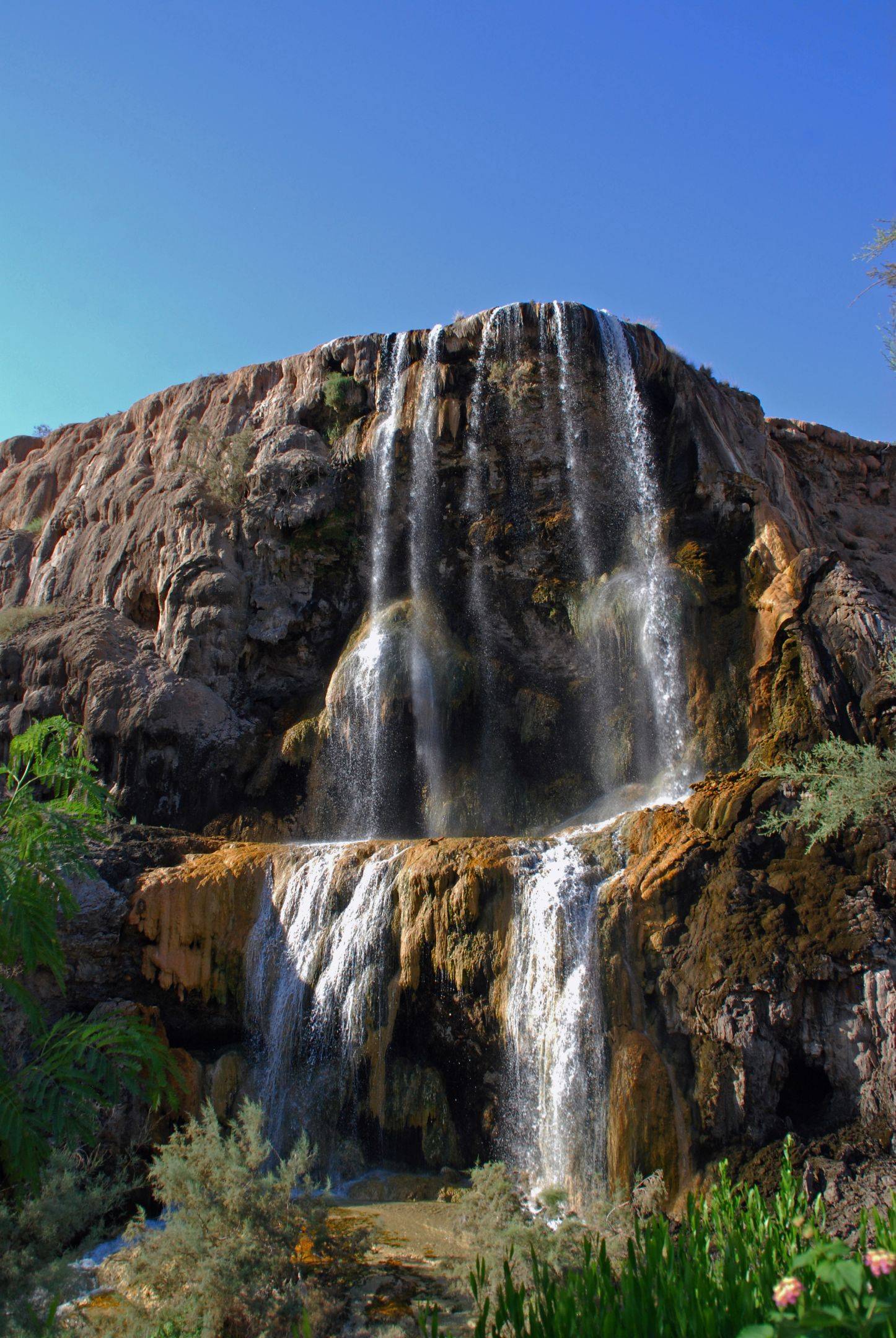 Le cascate di Hammamat Ma’in