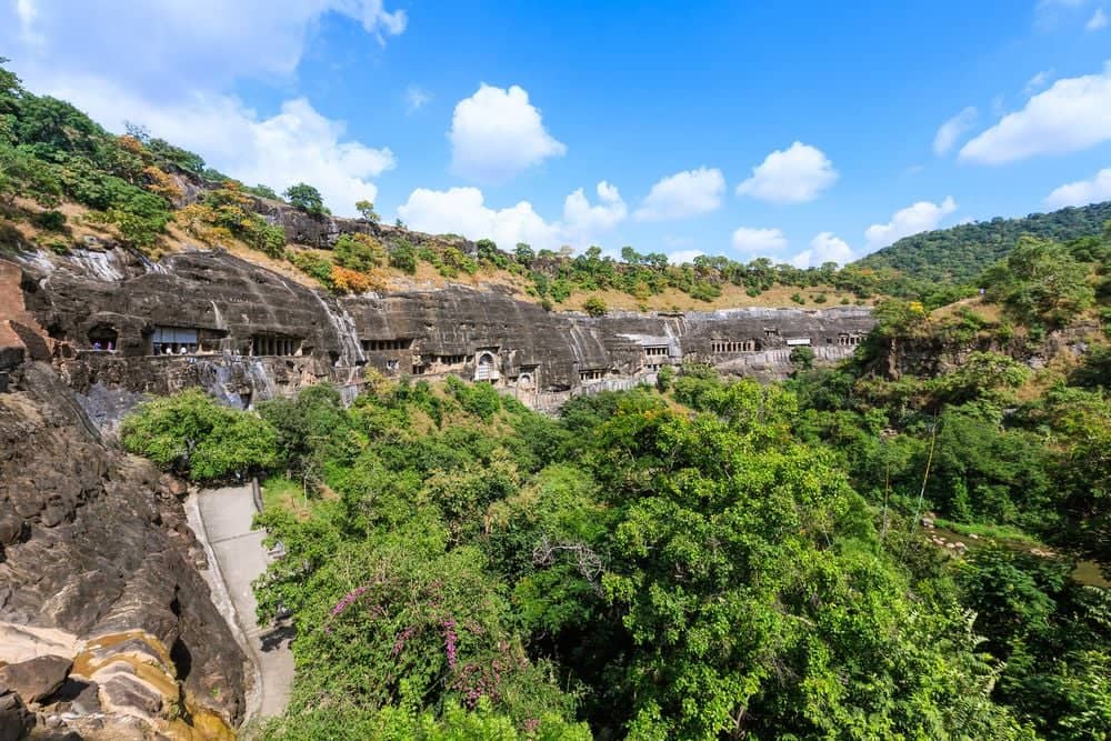 Bezoek de grotten van Ajanta