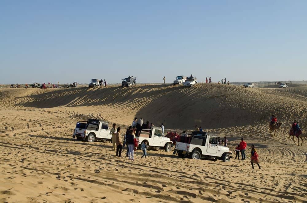 Mit dem Jeep auf Wüsten Tour