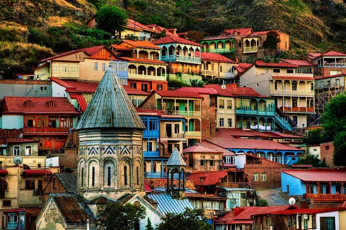 ​Kulturvielfalt in der Altstadt Tiflis