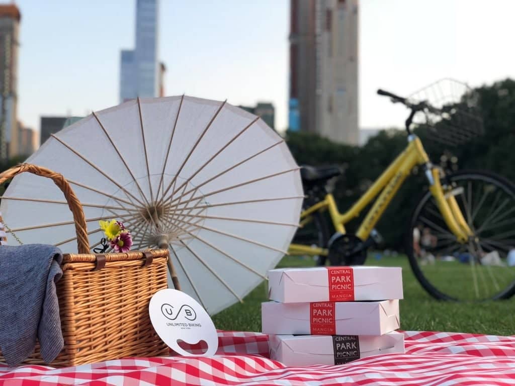 Pique nique et vélo à Central Park et Upper Manhattan