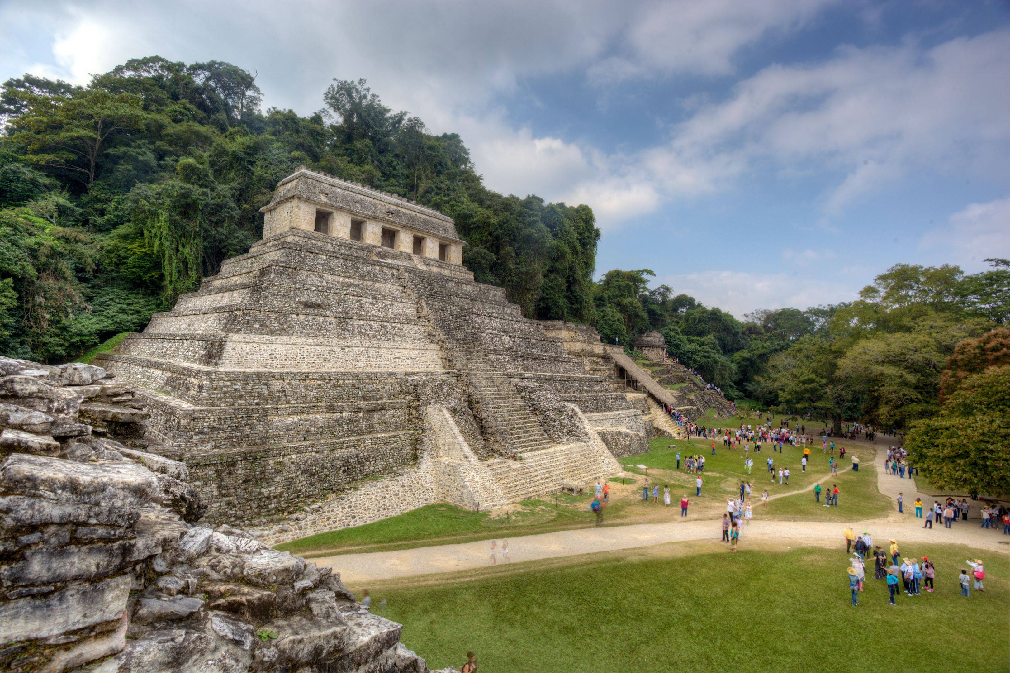 La zona archeologica di Palenque e visita di Campeche