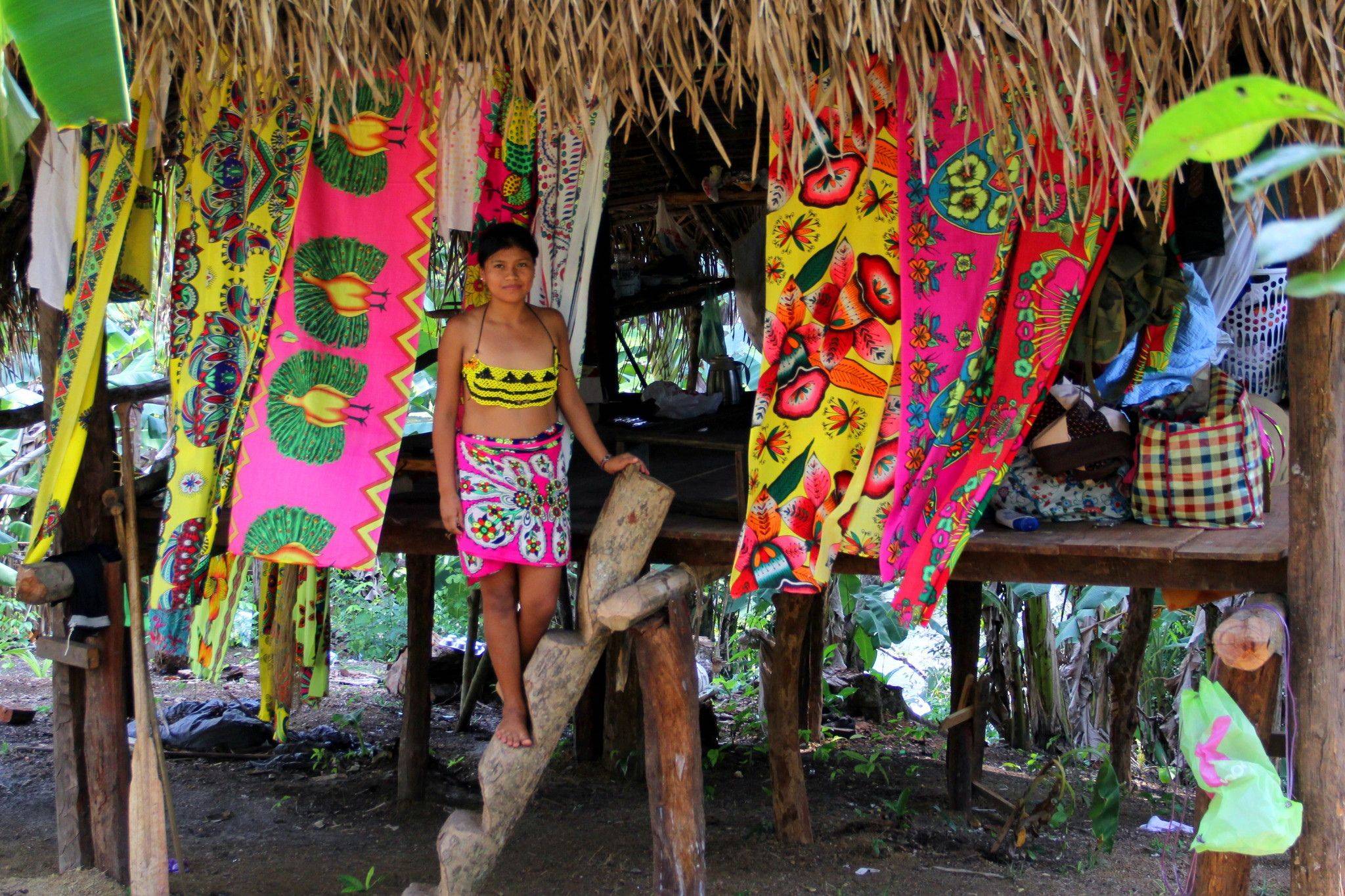Besuch eines Embera Dorfes