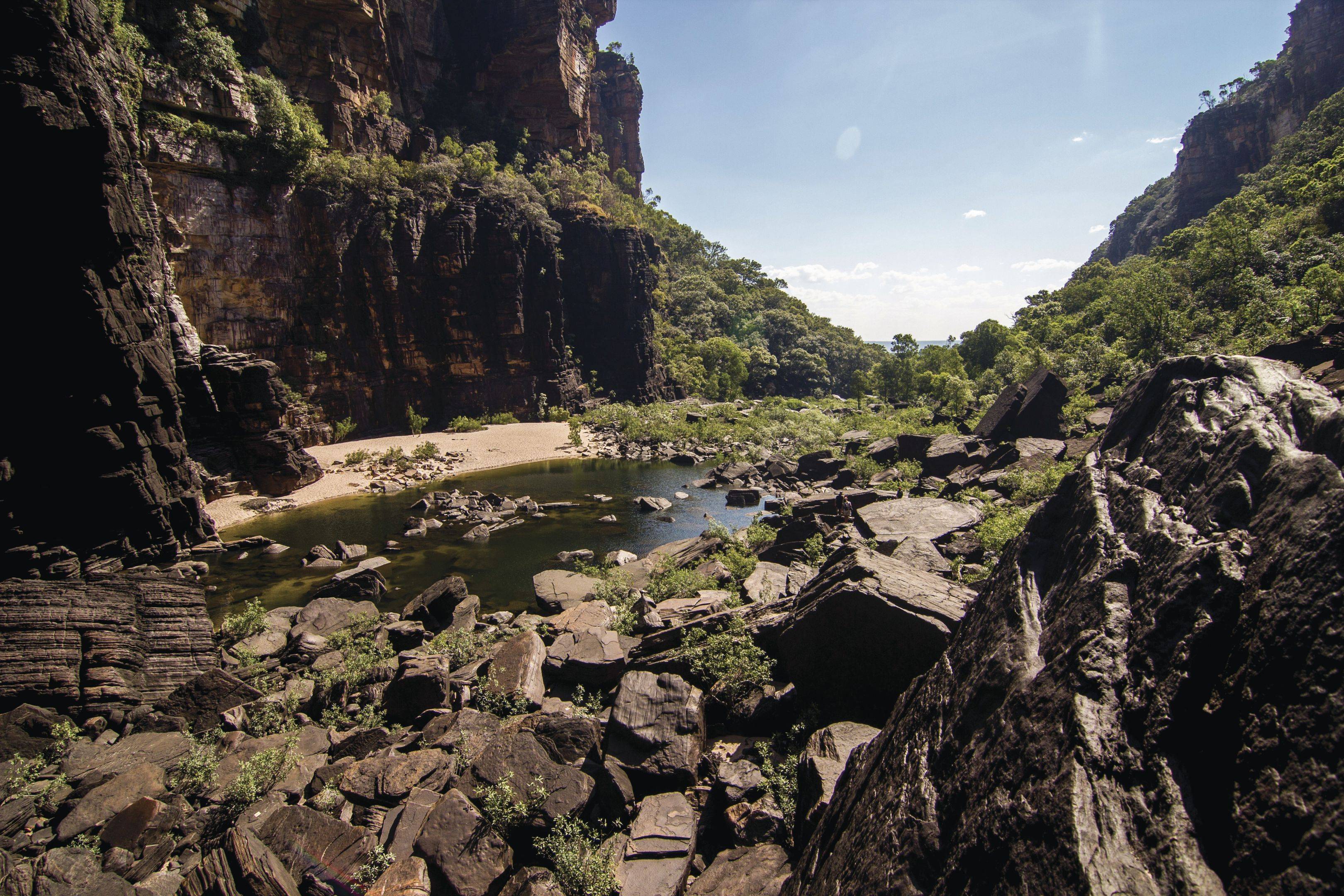 Der Kakadu-Nationalpark und Krokodile im Adelaide River