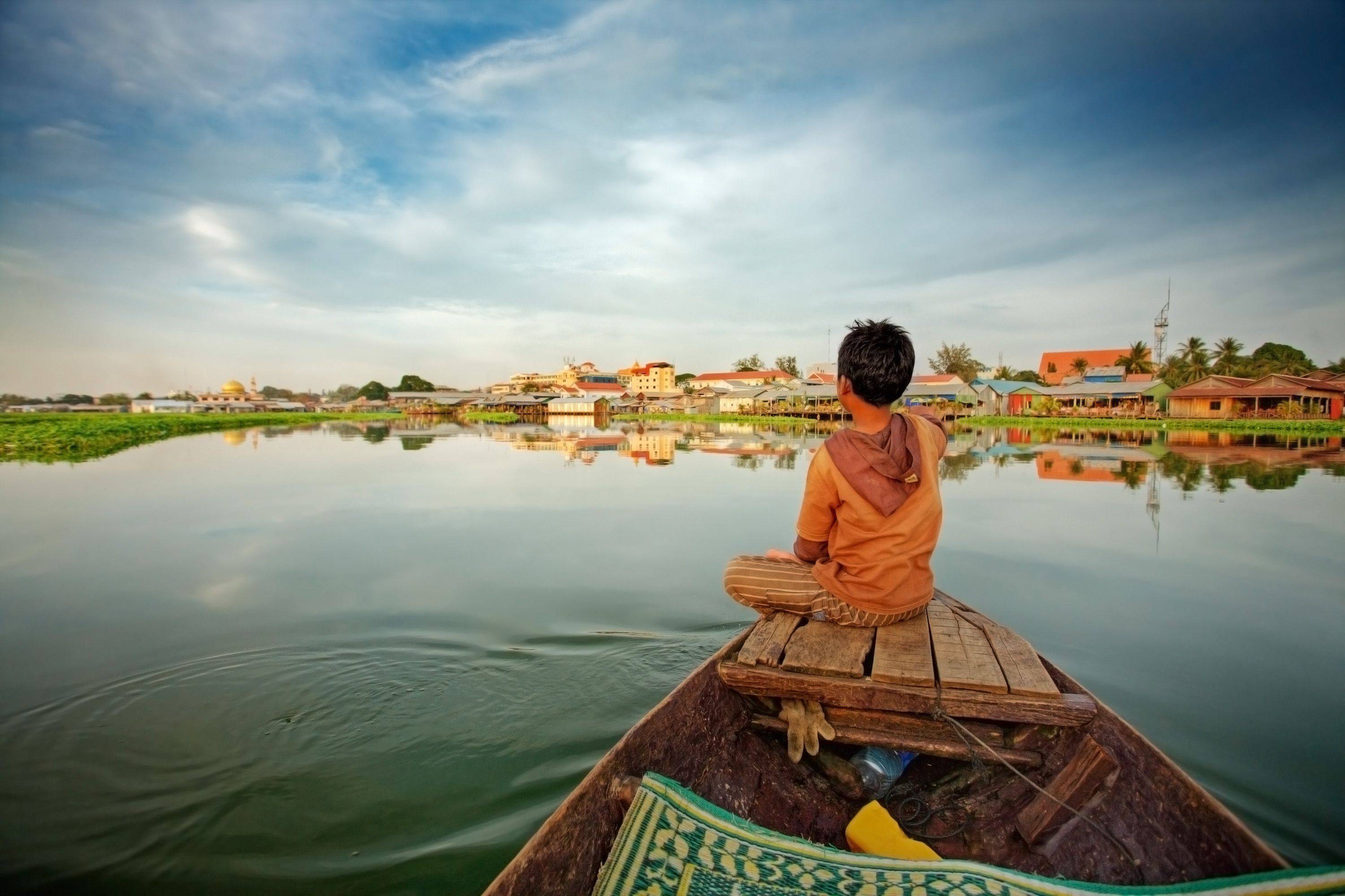 Lago Tonle Sap & l'antica capitale