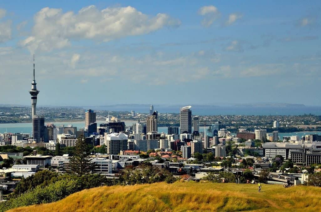 La ville d'Auckland et ses sites